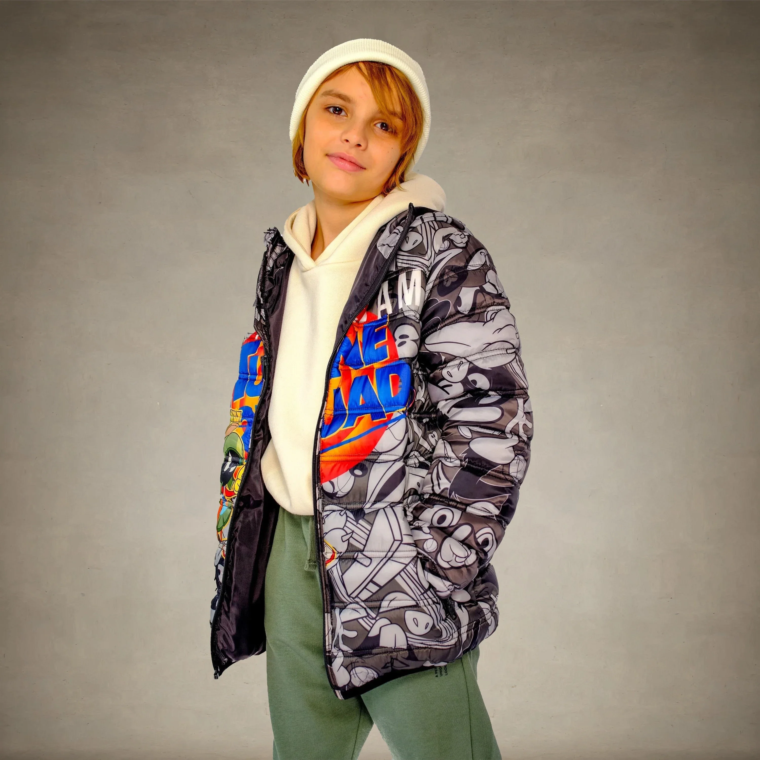 Boy's Packable Tune Squad Midweight Jacket - FINAL SALE - Image 4