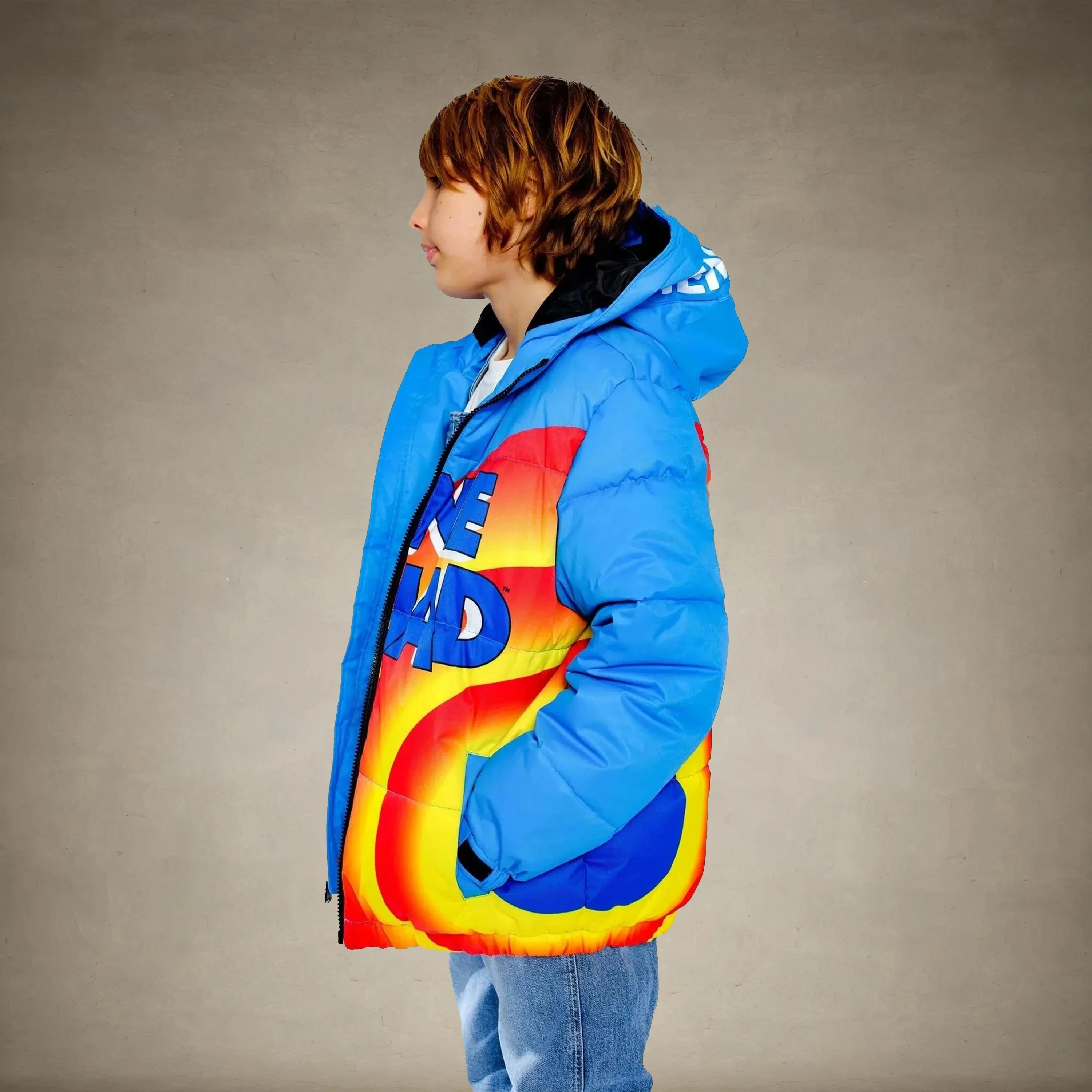 Boy's Tune Squad Puffer Jacket - FINAL SALE - Image 3