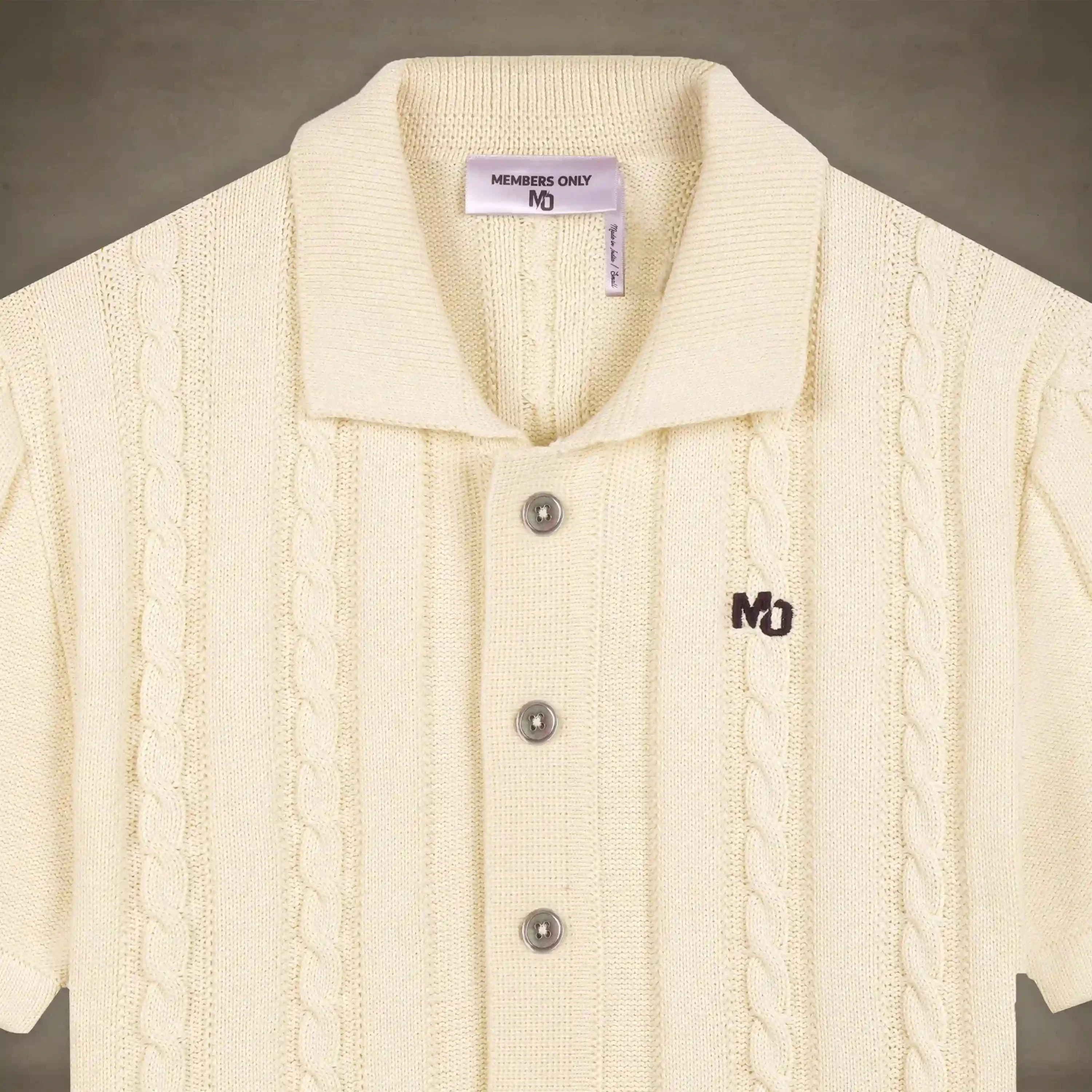 Women's JC Polo Cable Sweater - Image 24