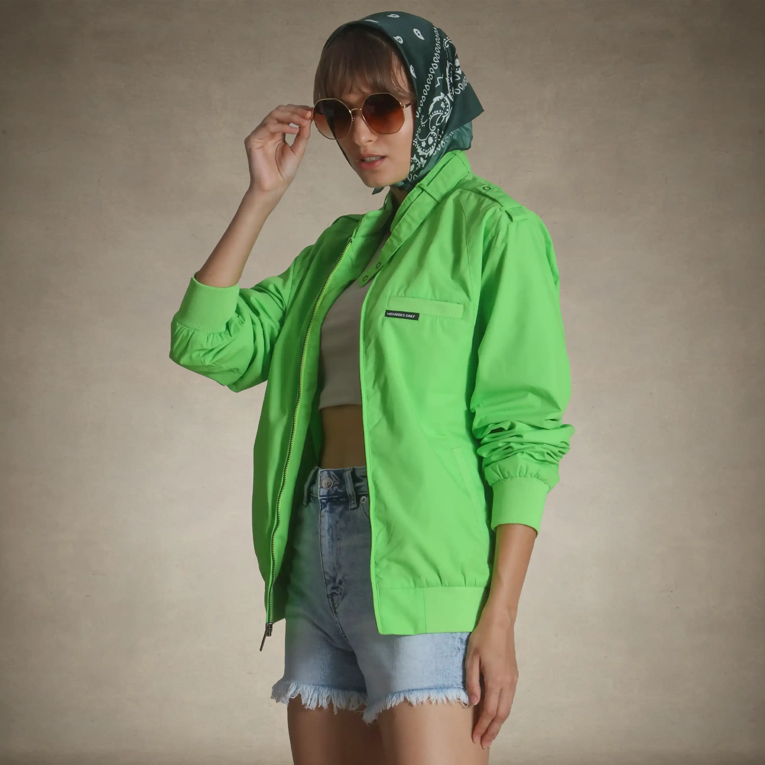 Women's Classic Iconic Racer Oversized Jacket - Image 107