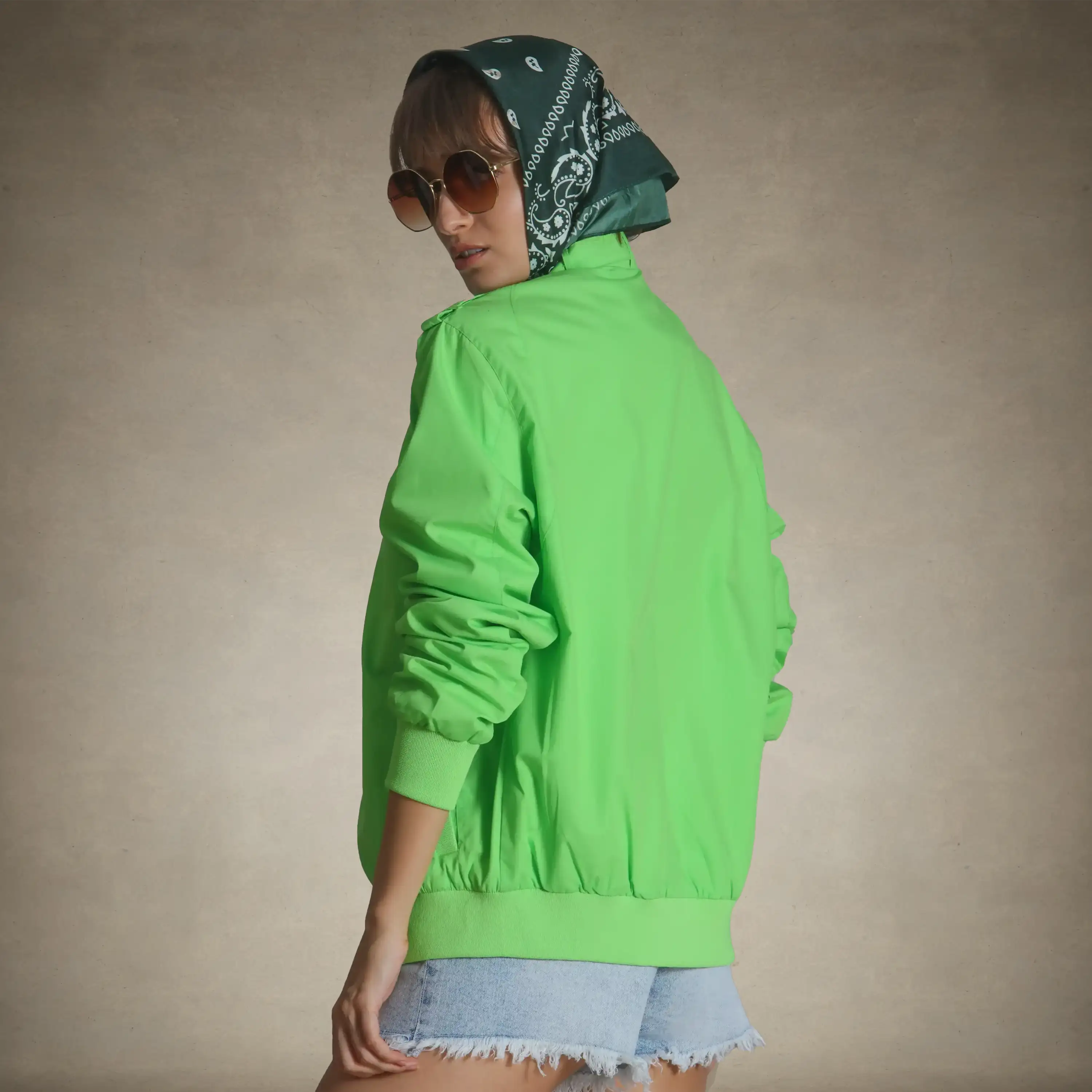 Women's Classic Iconic Racer Oversized Jacket - Image 108