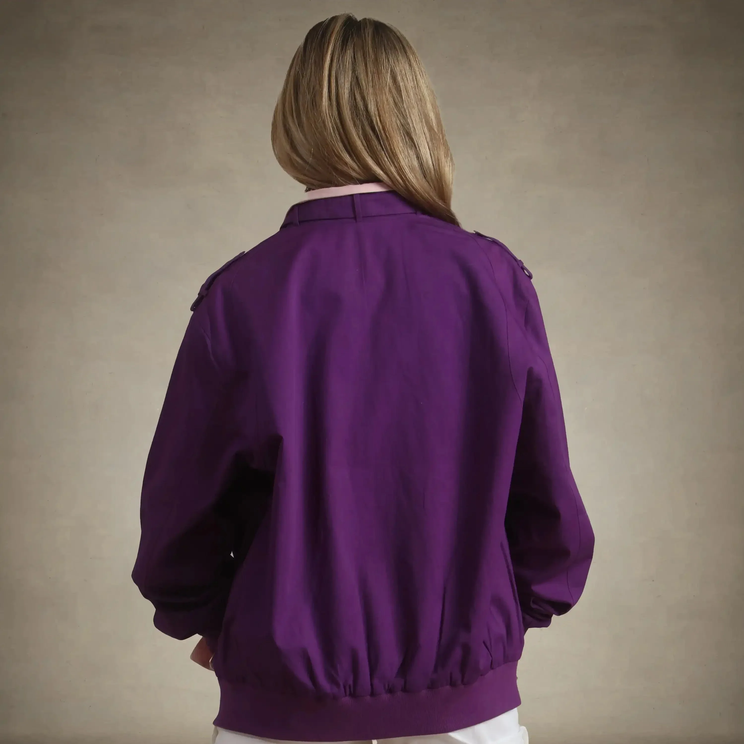Women's Classic Iconic Racer Oversized Jacket - Image 15