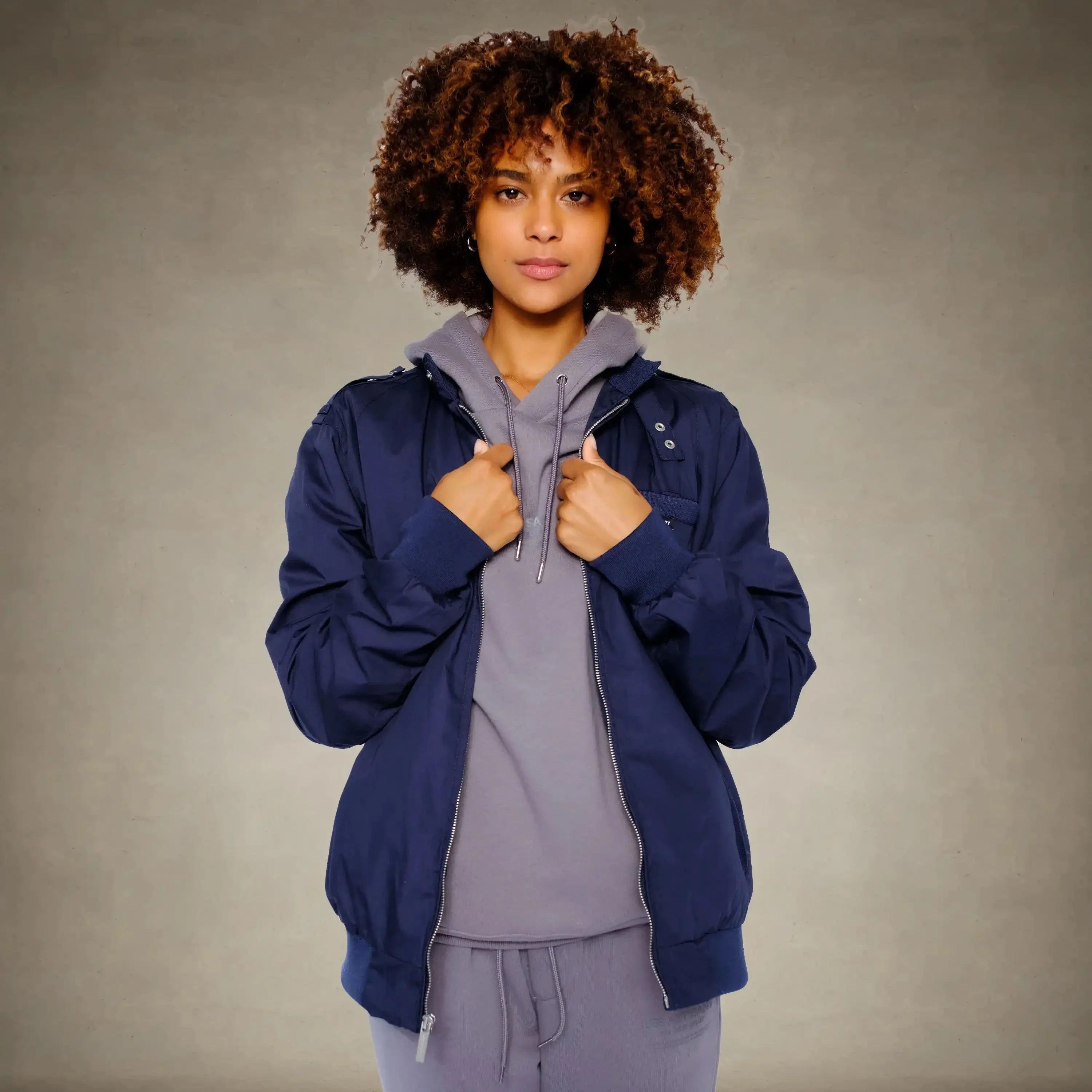 Women's Classic Iconic Racer Oversized Jacket - Image 21