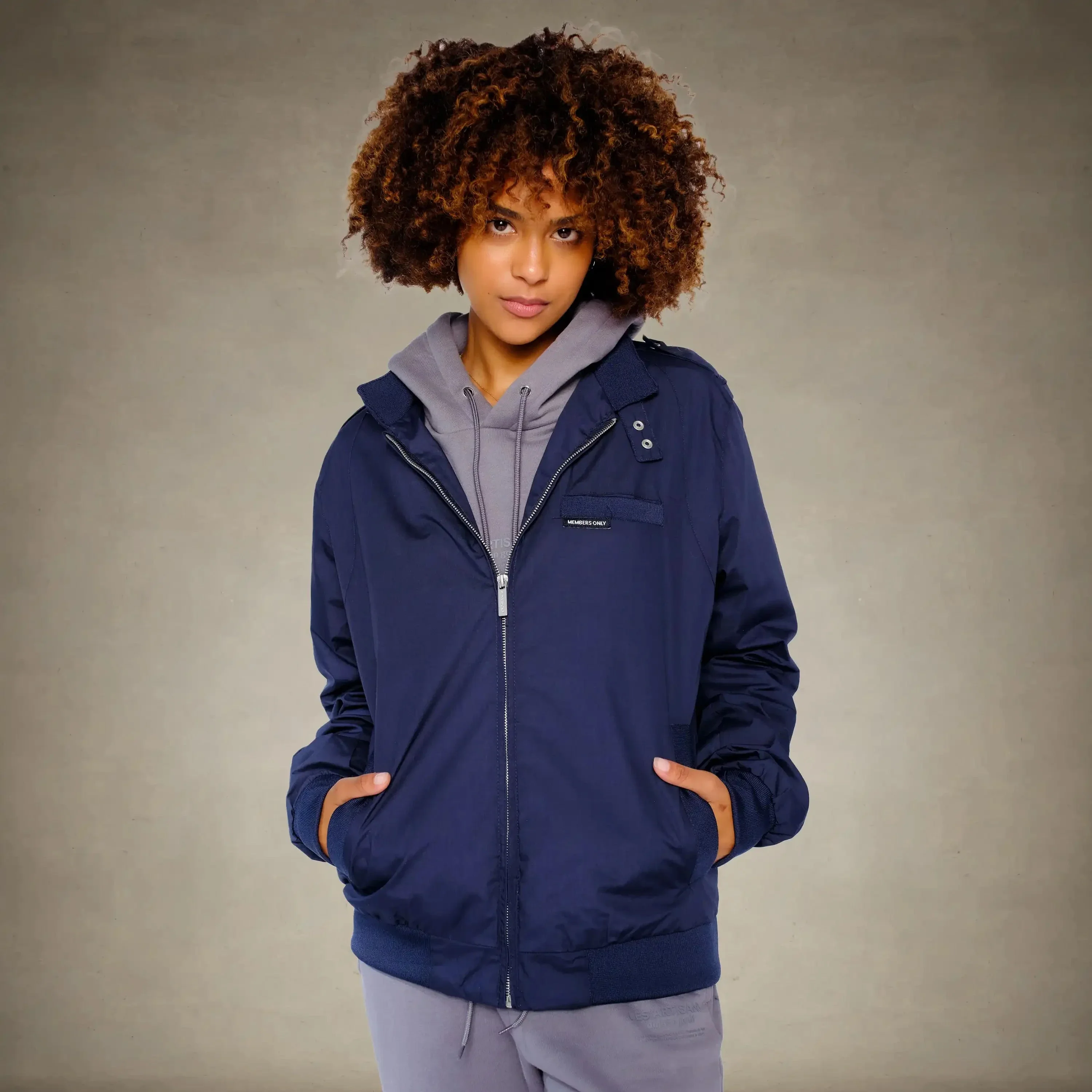 Women's Classic Iconic Racer Oversized Jacket - Image 23