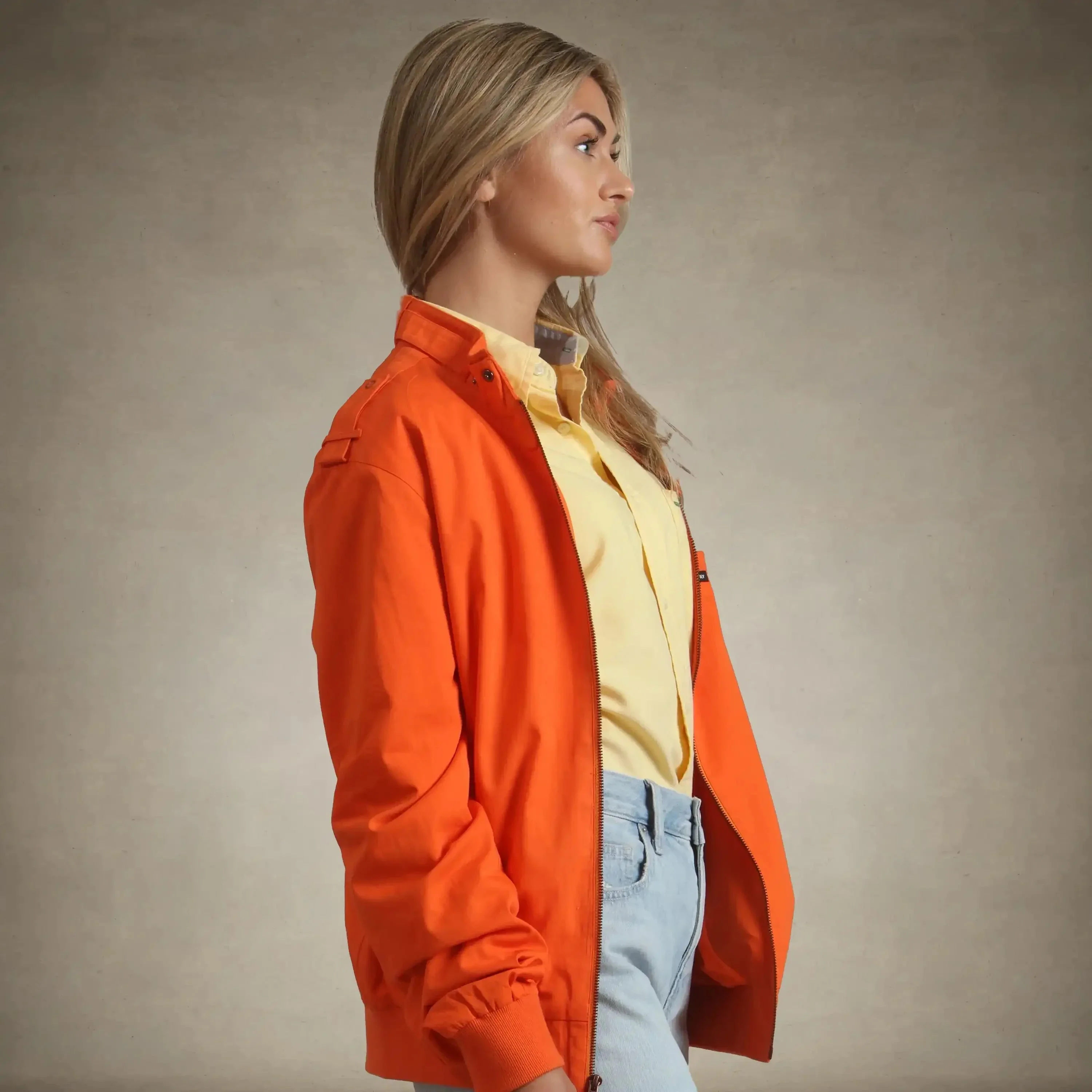 Women's Classic Iconic Racer Oversized Jacket - Image 63