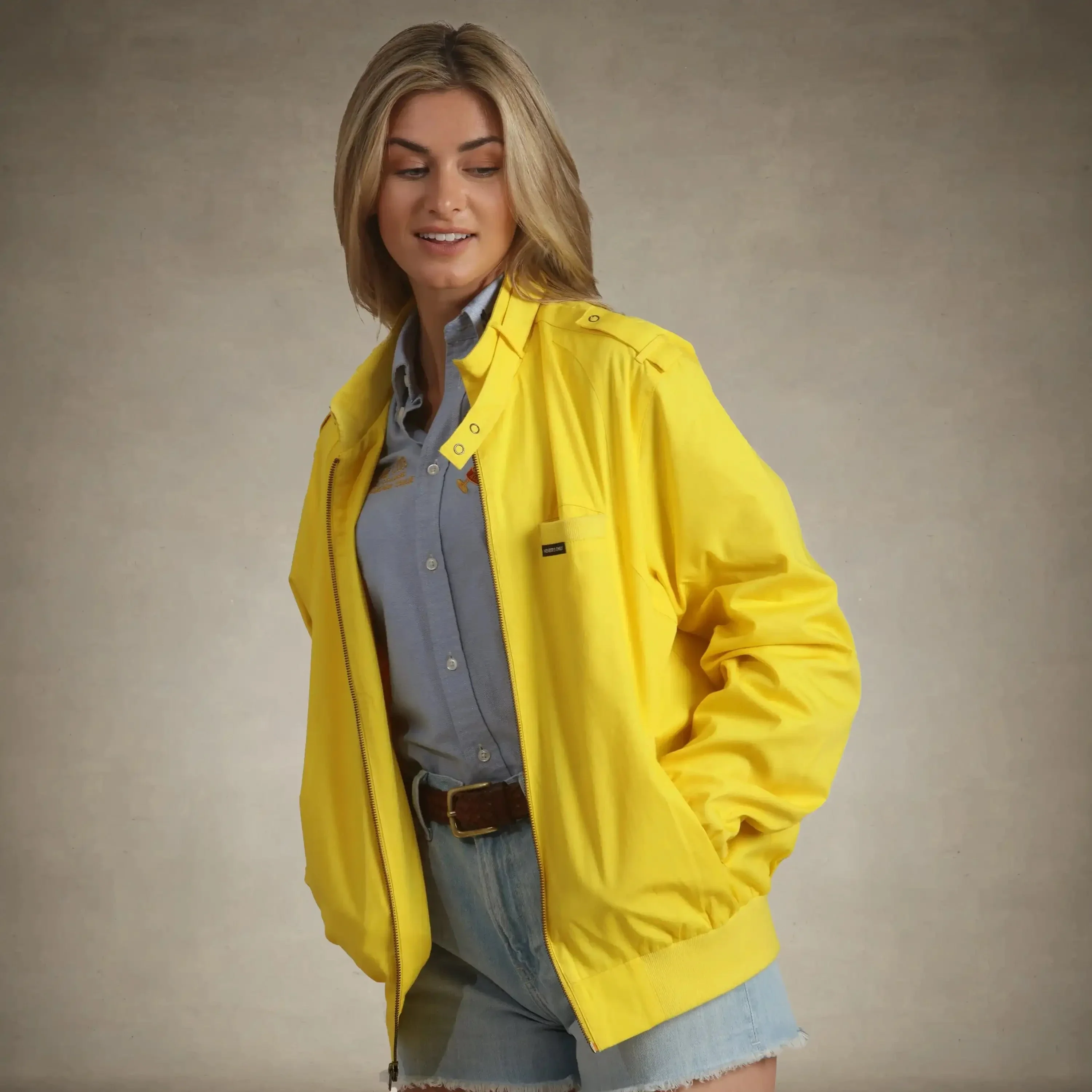 Women's Classic Iconic Racer Oversized Jacket - Image 68