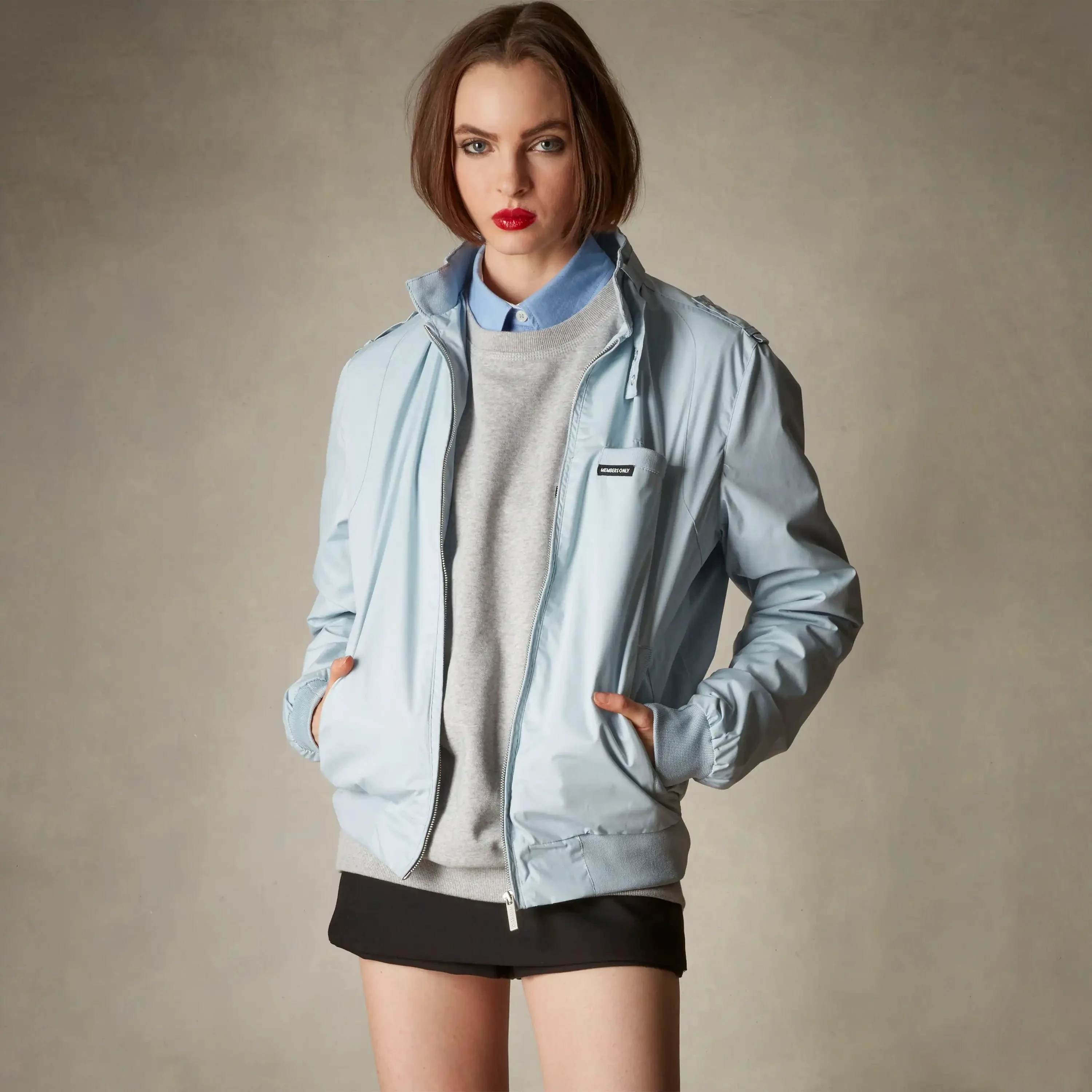 Women's Classic Iconic Racer Oversized Jacket - Image 82