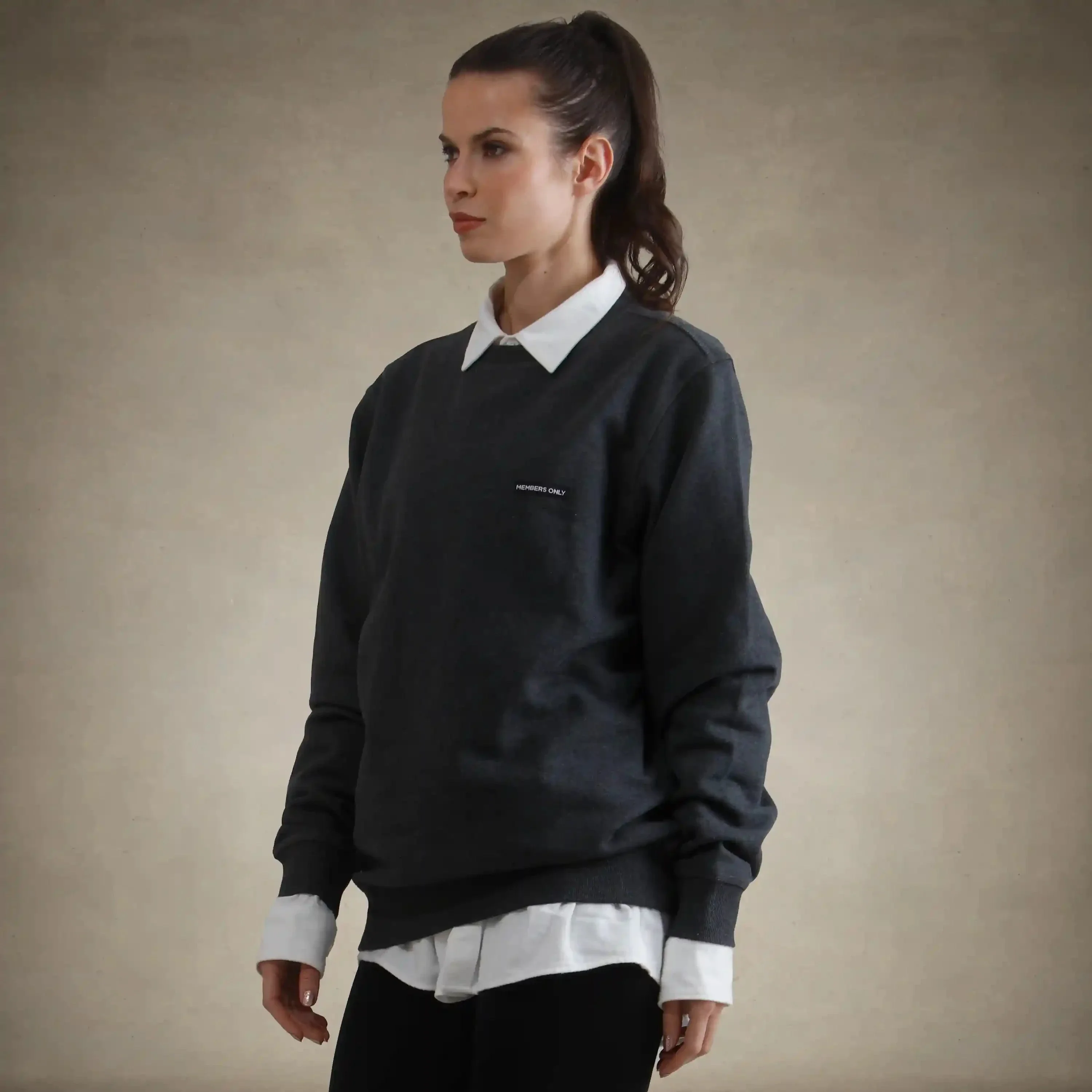 Women's Preston Crew Neck Oversized Sweatshirt - Image 24