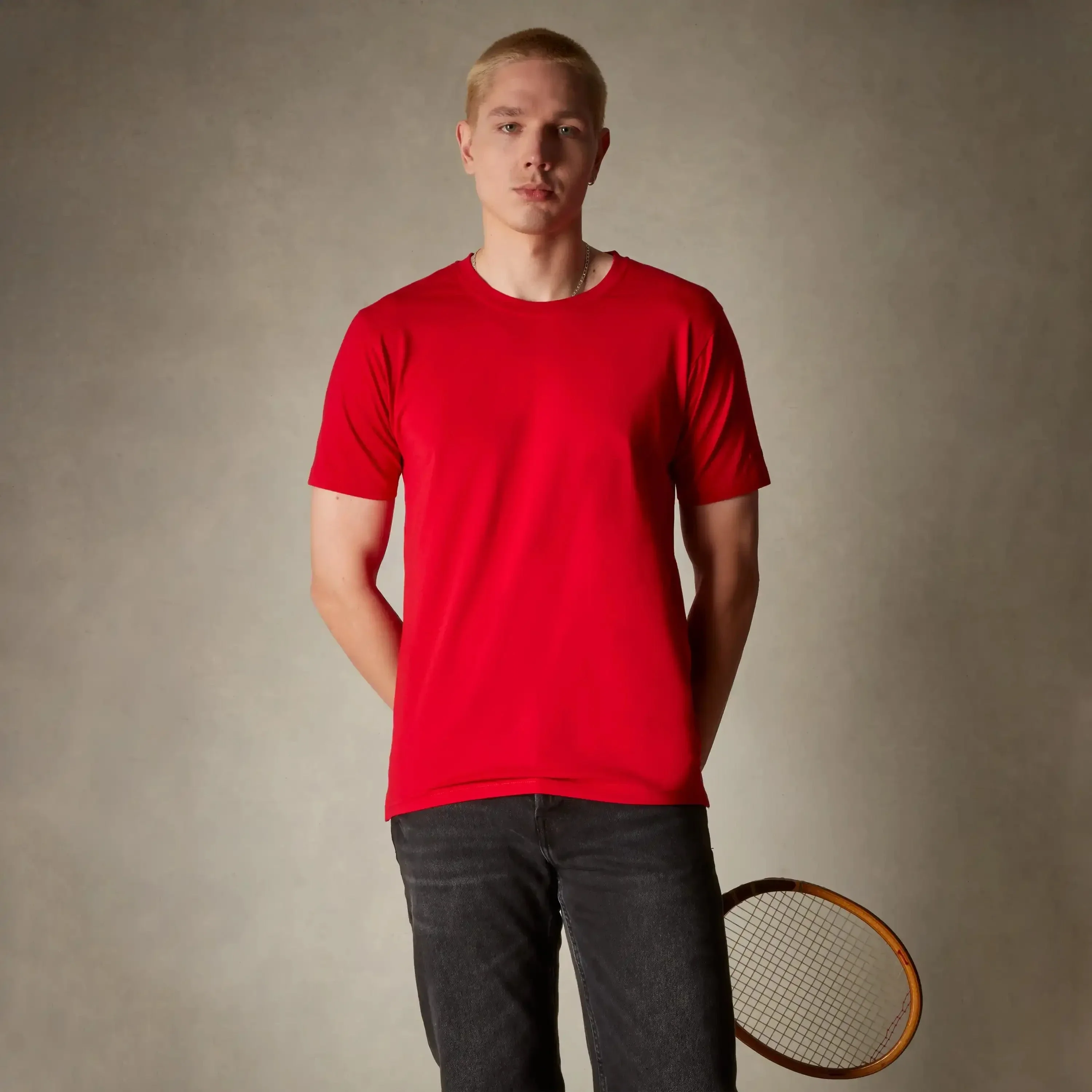 Men's Crew Neck T-Shirt - Image 38
