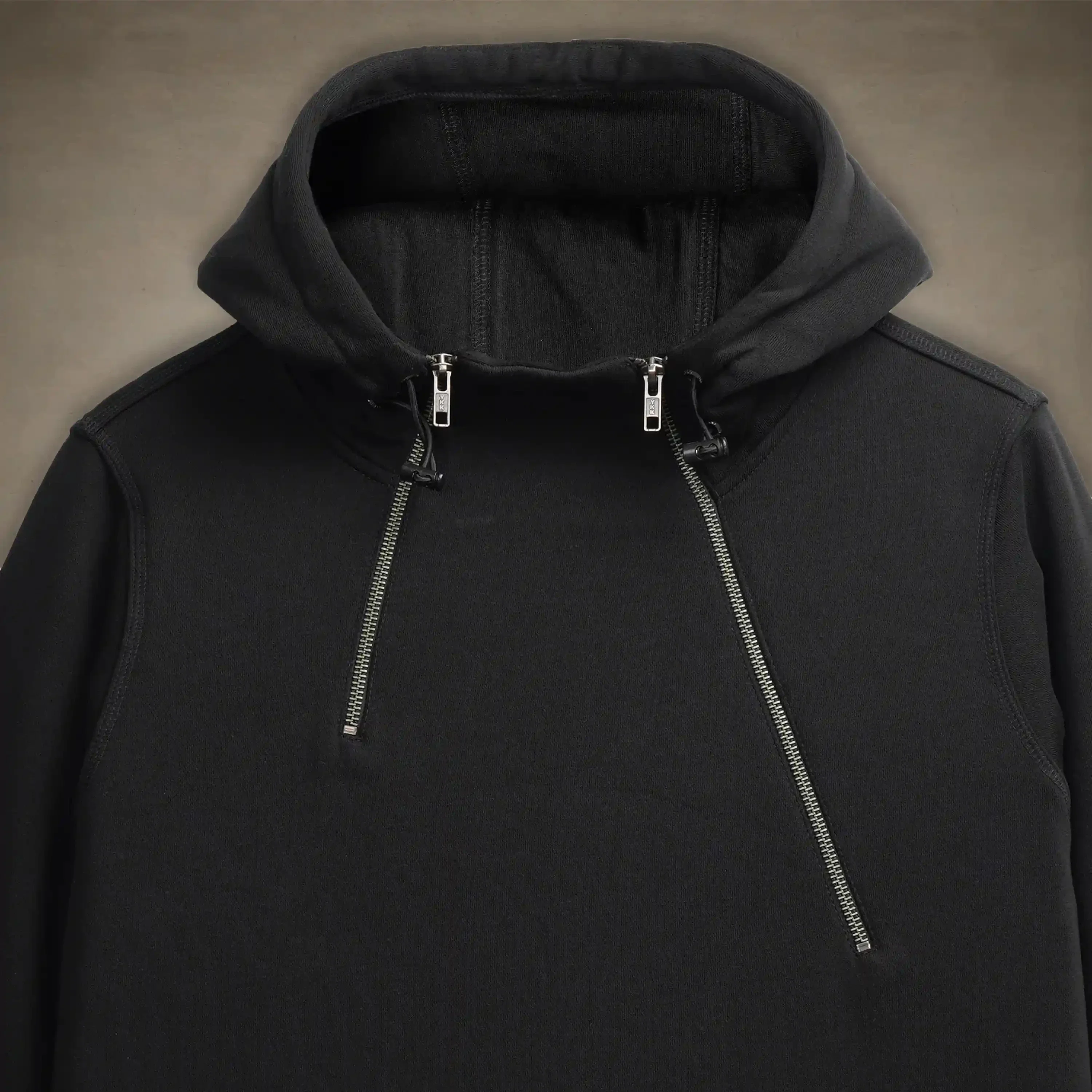 Men's Taylor Double Zipper Pullover Hoodie - Image 10