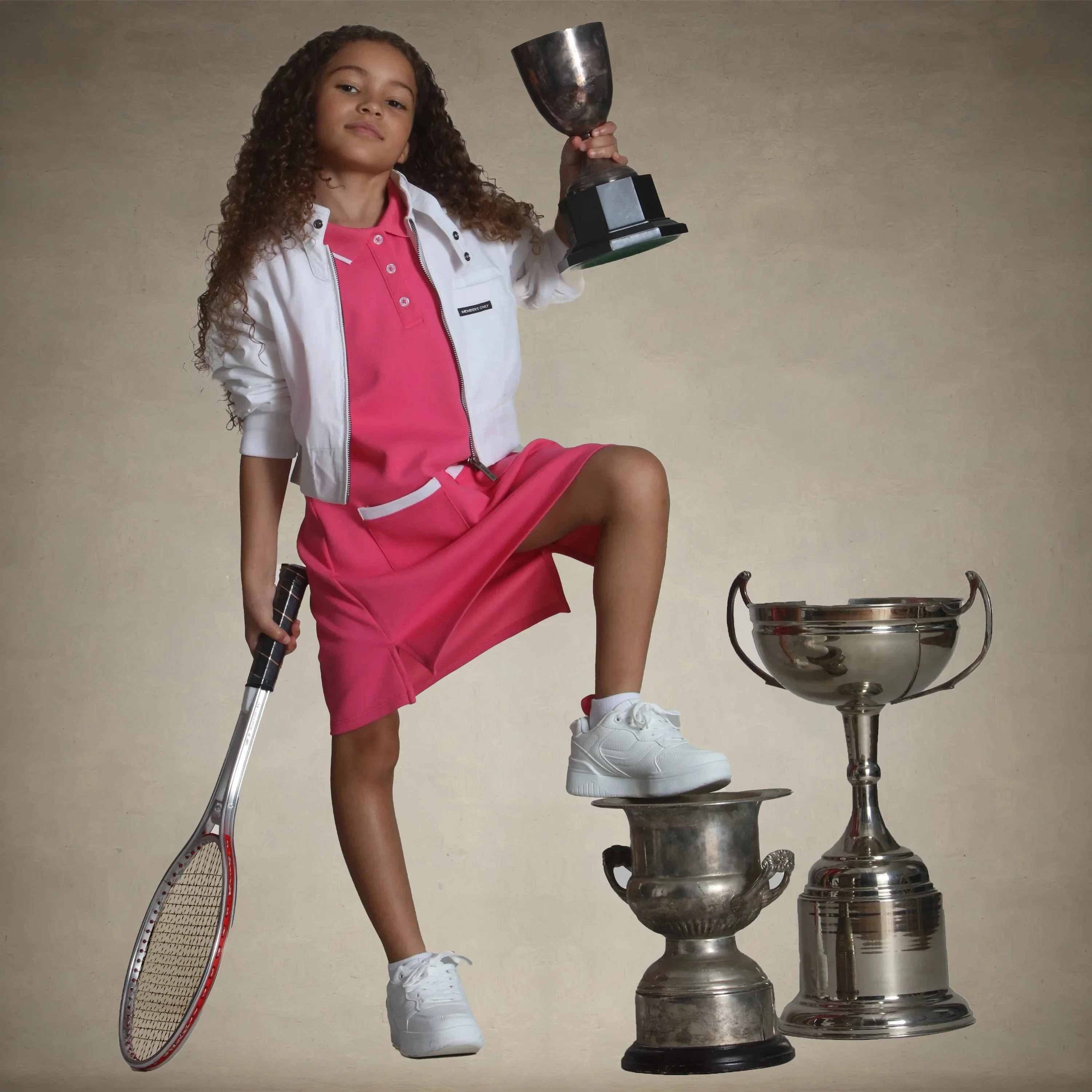 Girl's Racer Jacket - Image 16