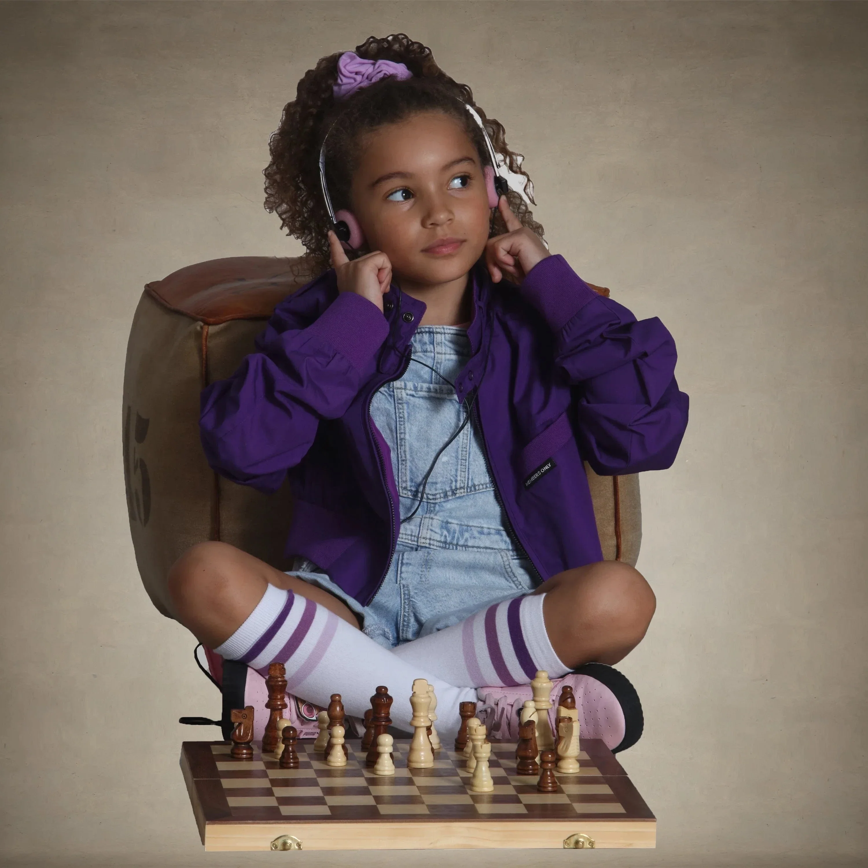 Girl's Racer Jacket - Image 35