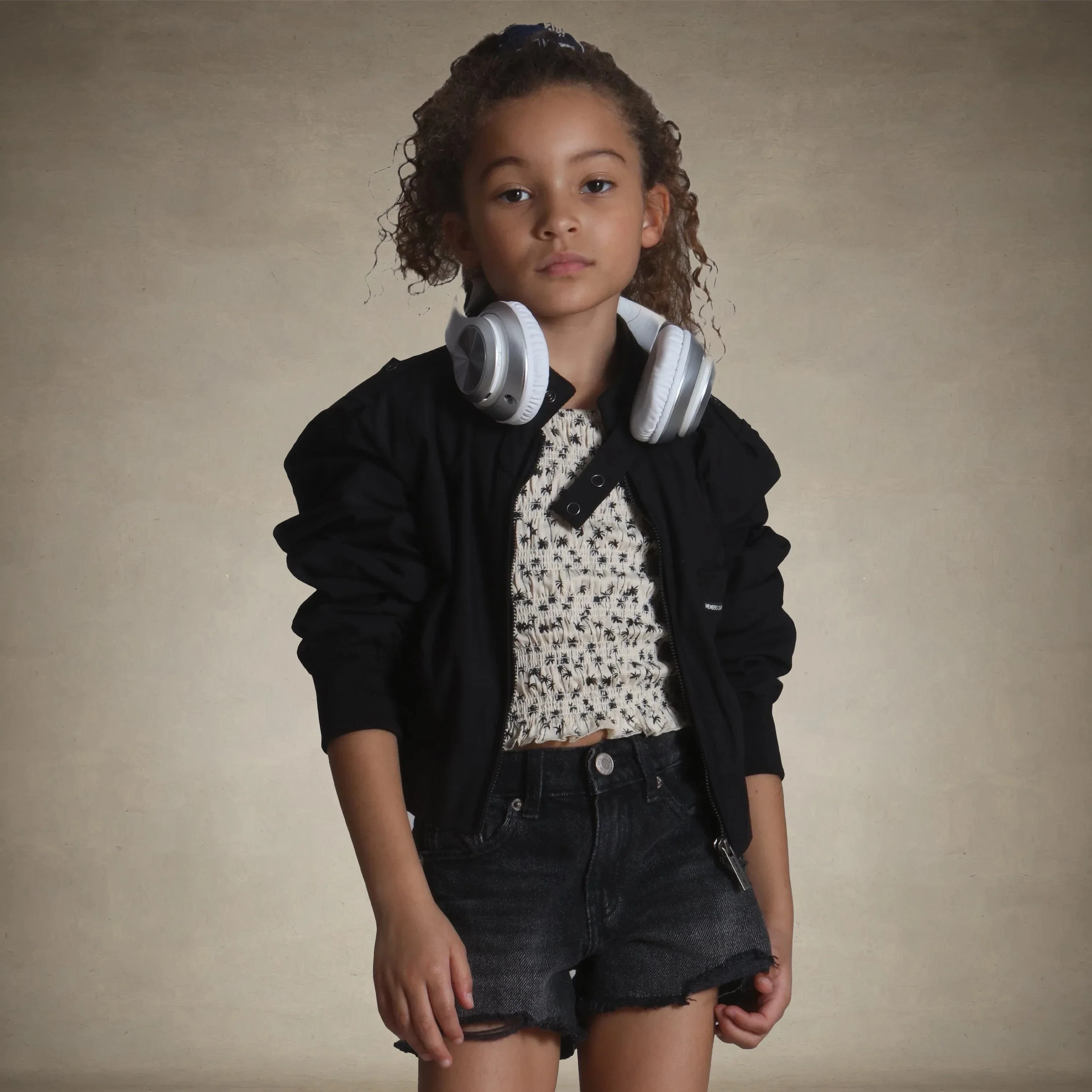 Girl's Racer Jacket - Image 8