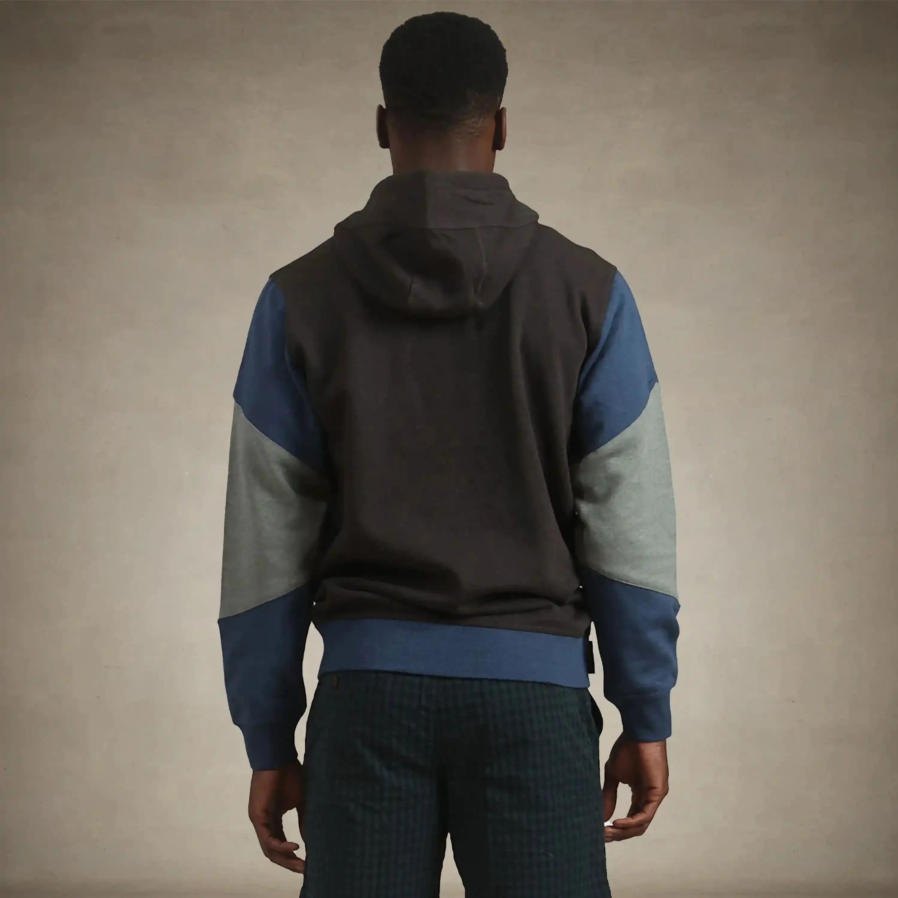 Men's Drew Colorblock Hooded Sweatshirt - Image 10