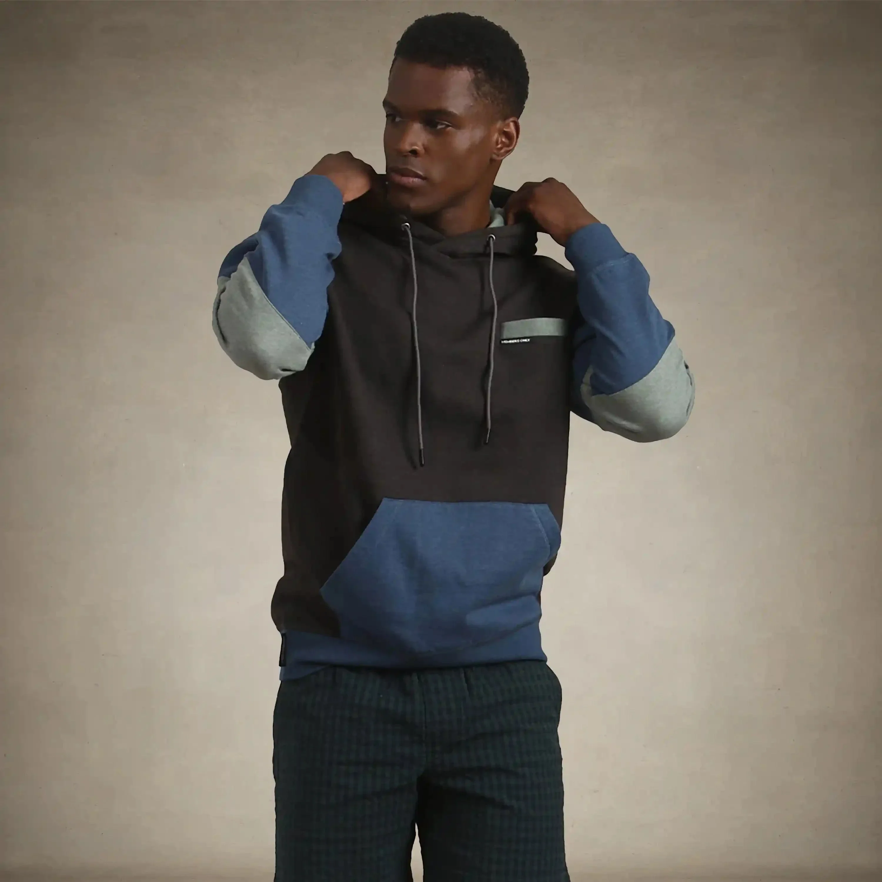 Men's Drew Colorblock Hooded Sweatshirt - Image 13