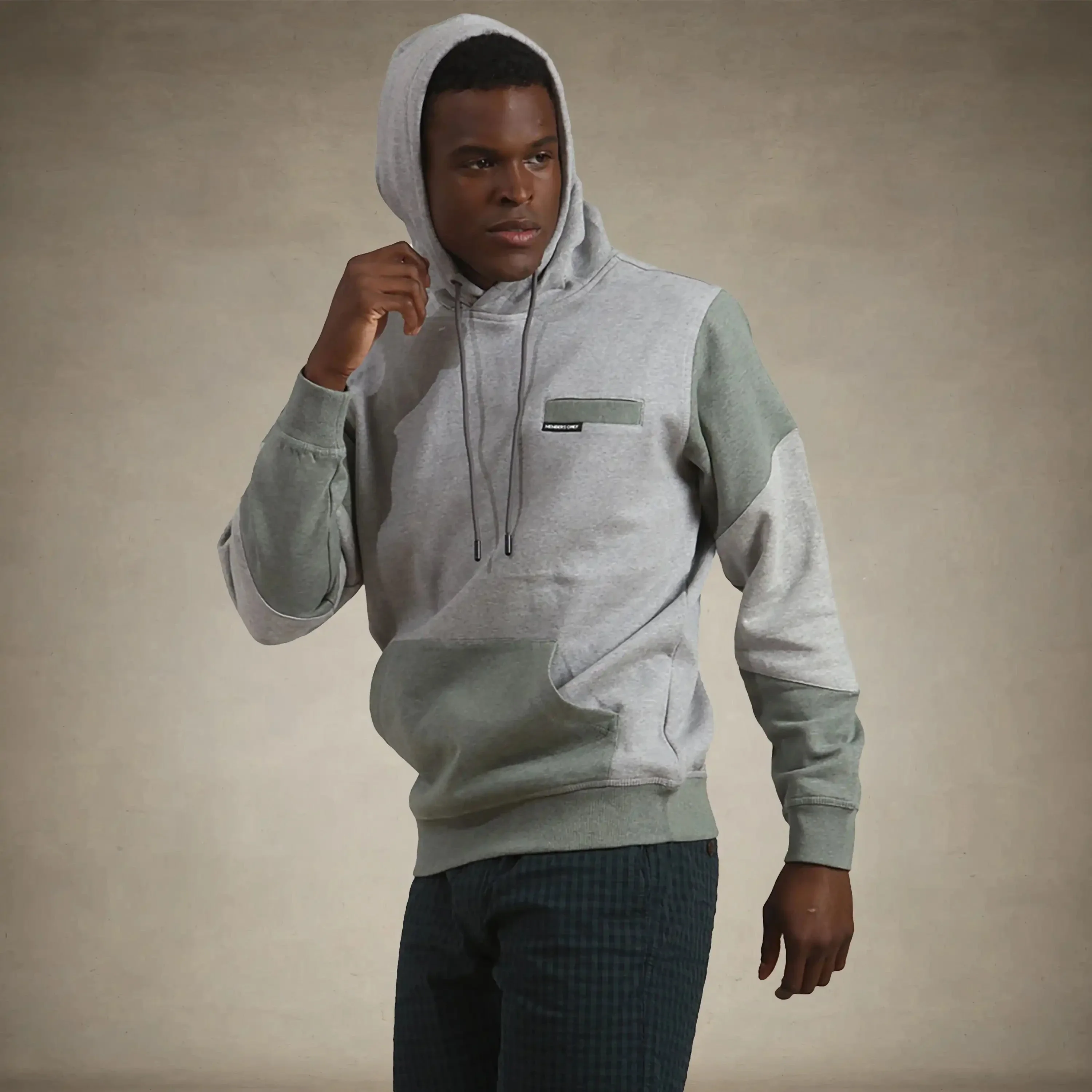 Men's Drew Colorblock Hooded Sweatshirt - Image 6