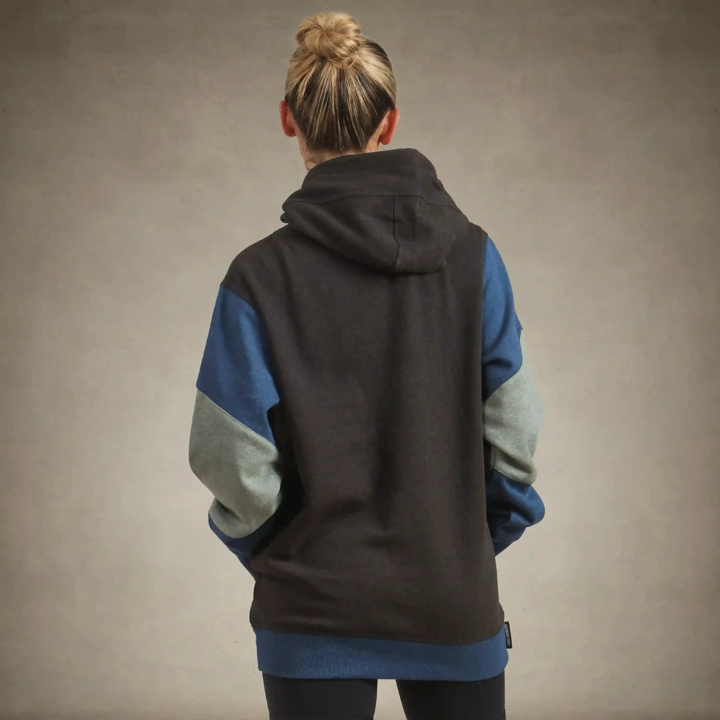 Women's Drew Colorblock Oversized  Hooded Sweatshirt - Image 6