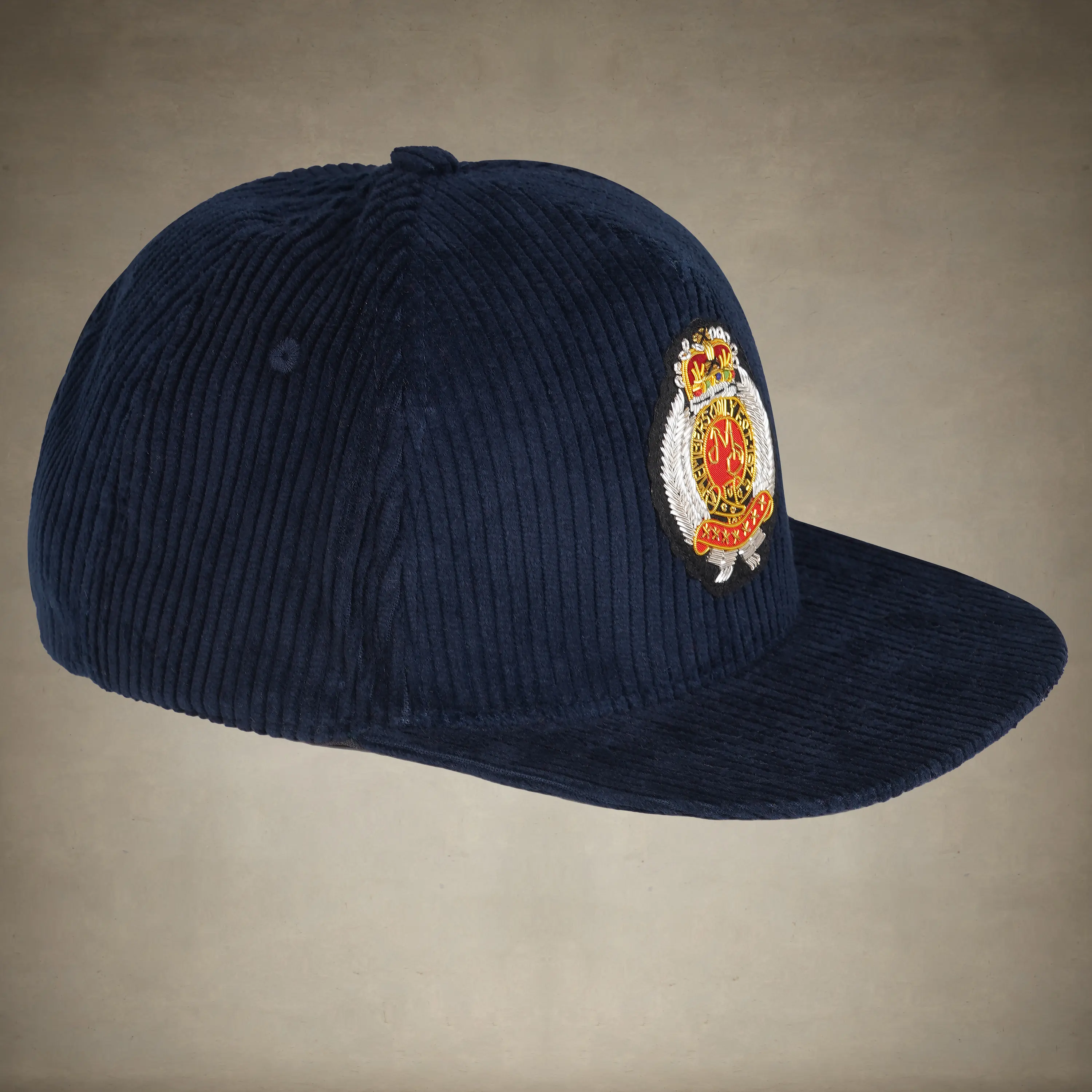 Corduroy Baseball Cap - Members Only Crest - Image 11