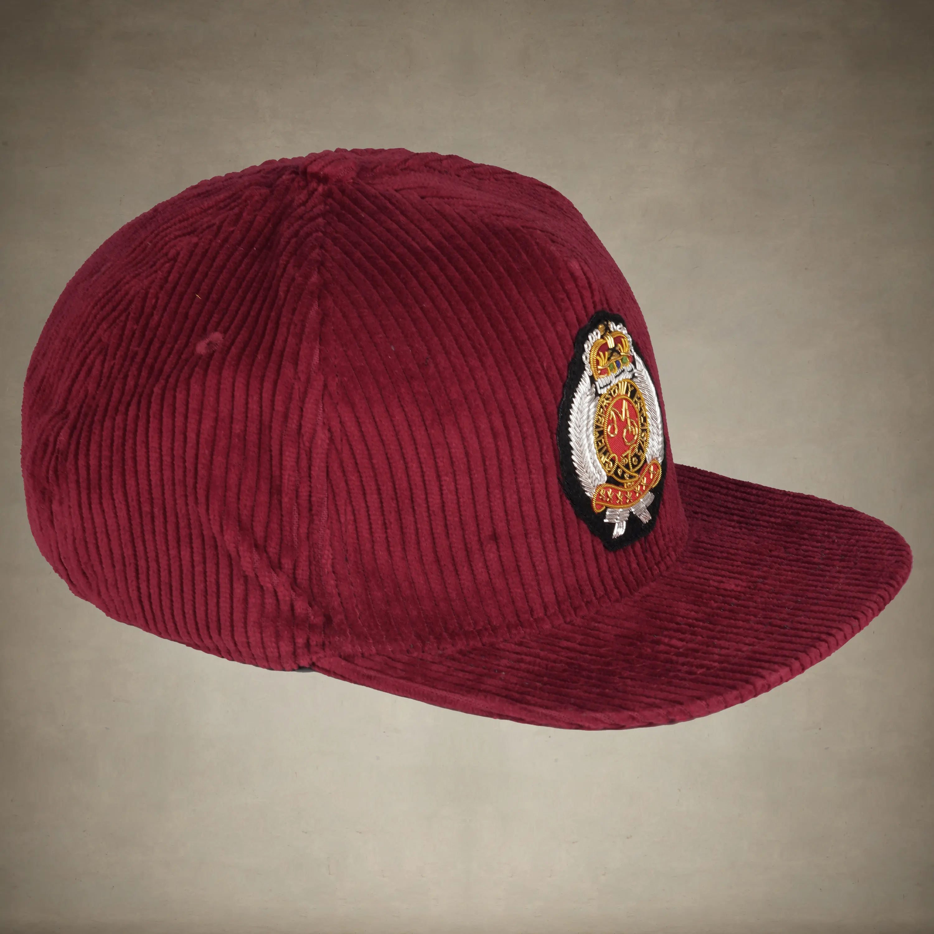 Corduroy Baseball Cap - Members Only Crest - Image 18