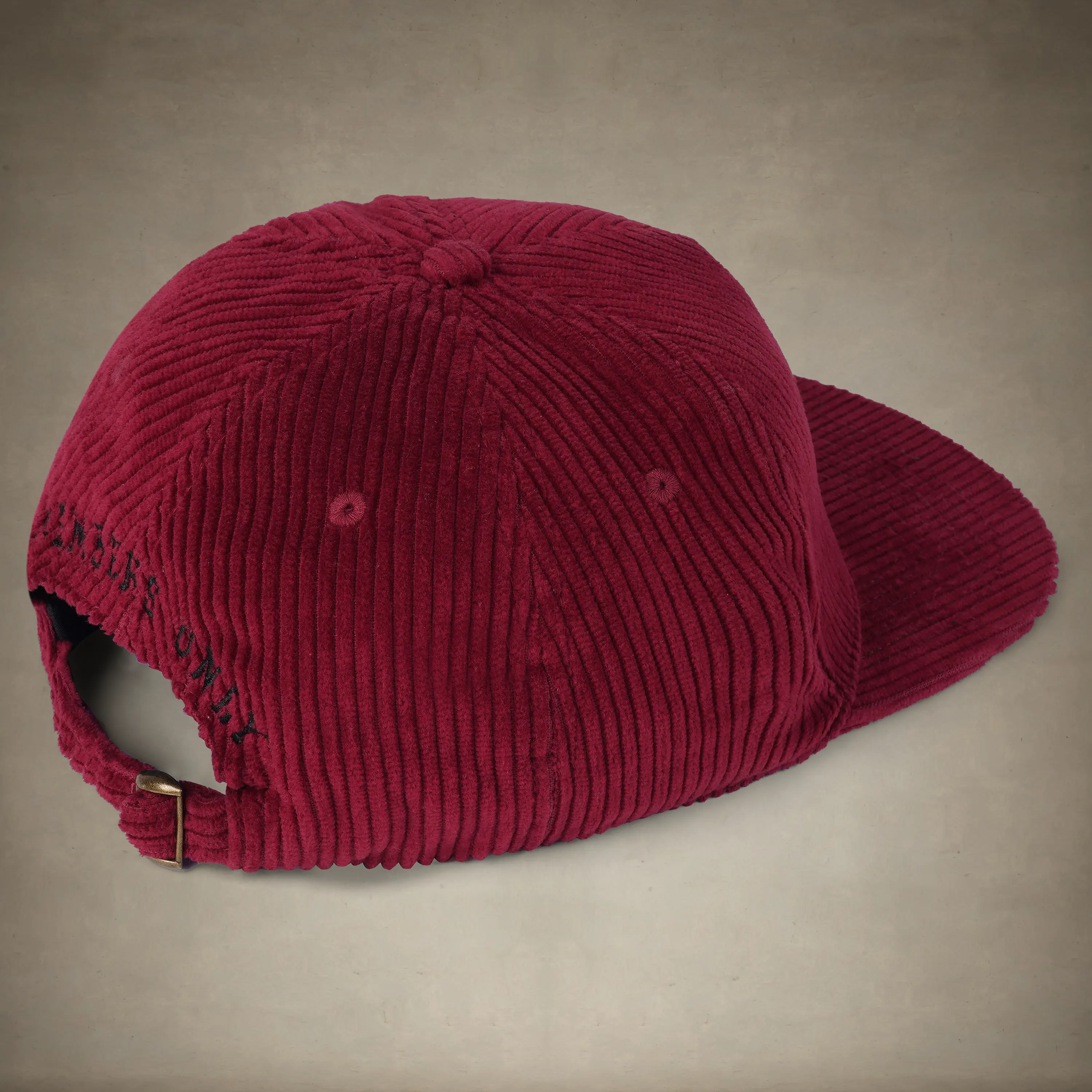 Corduroy Baseball Cap - Members Only Crest - Image 20