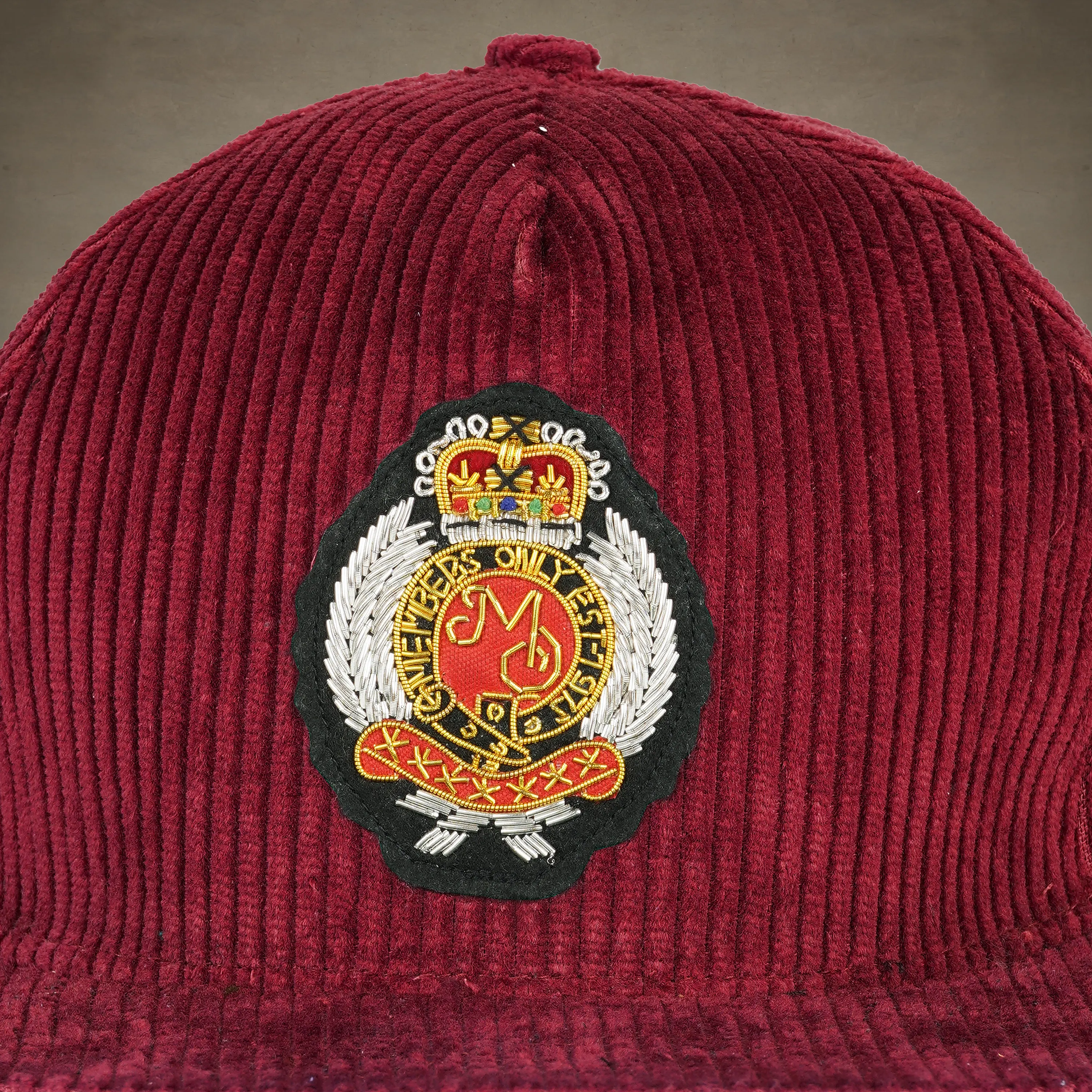 Corduroy Baseball Cap - Members Only Crest - Image 23