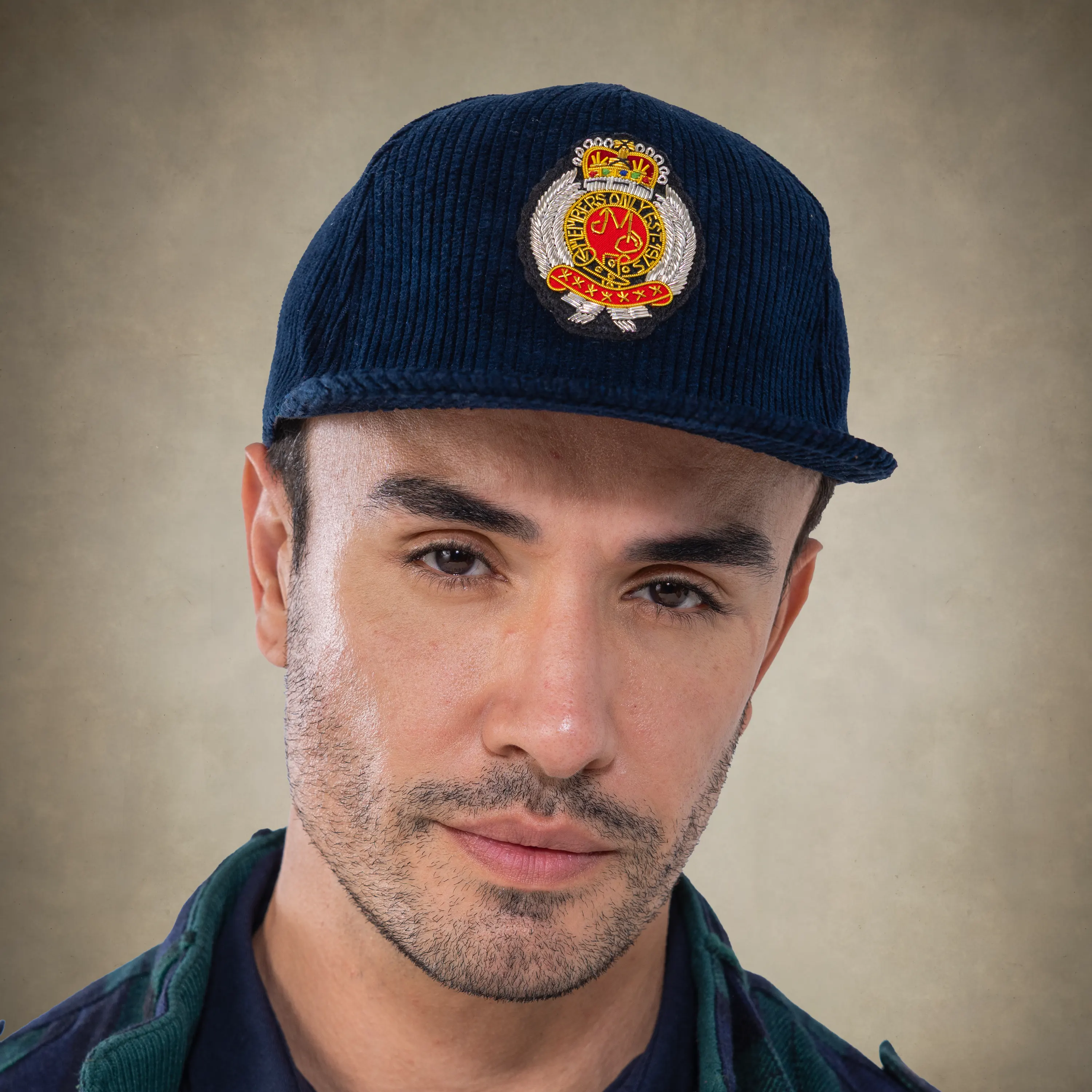 Corduroy Baseball Cap - Members Only Crest - Image 27