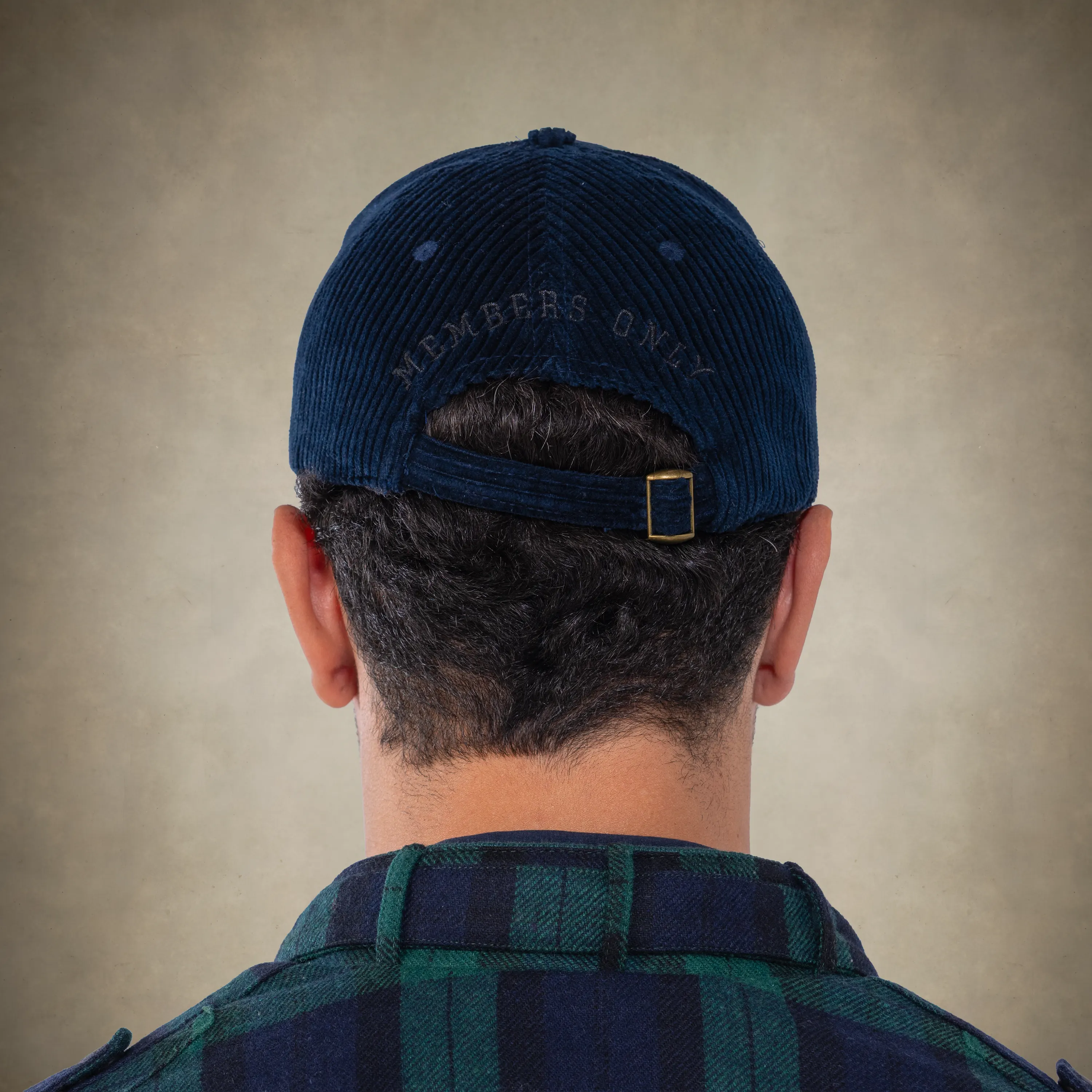 Corduroy Baseball Cap - Members Only Crest - Image 31