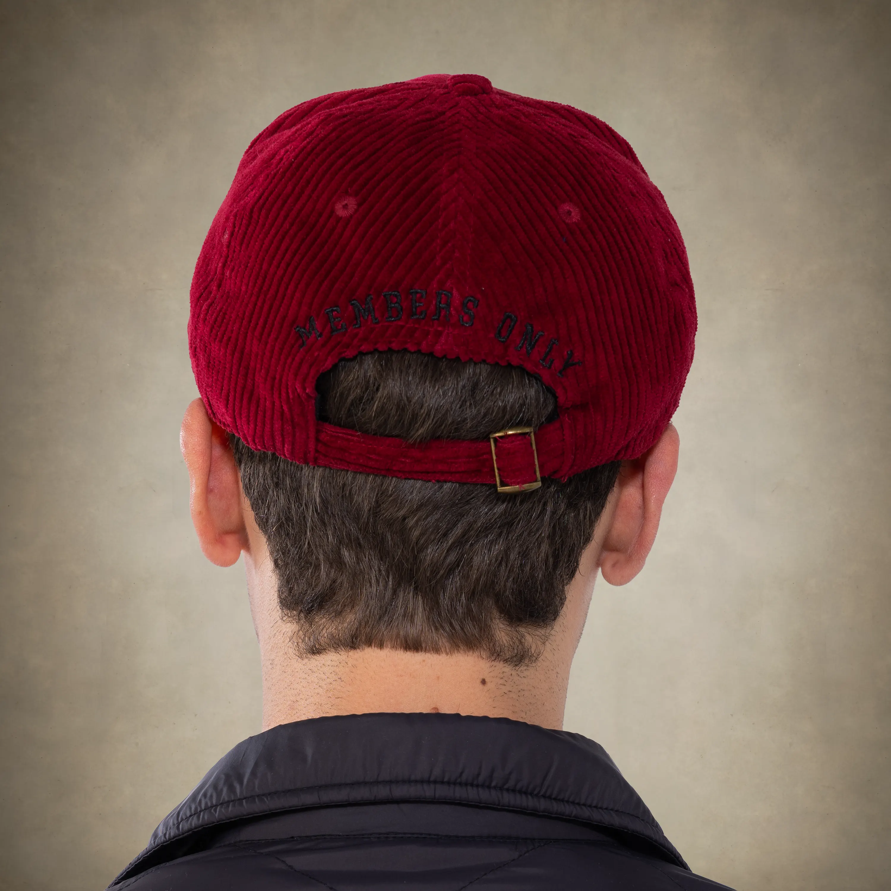 Corduroy Baseball Cap - Members Only Crest - Image 36