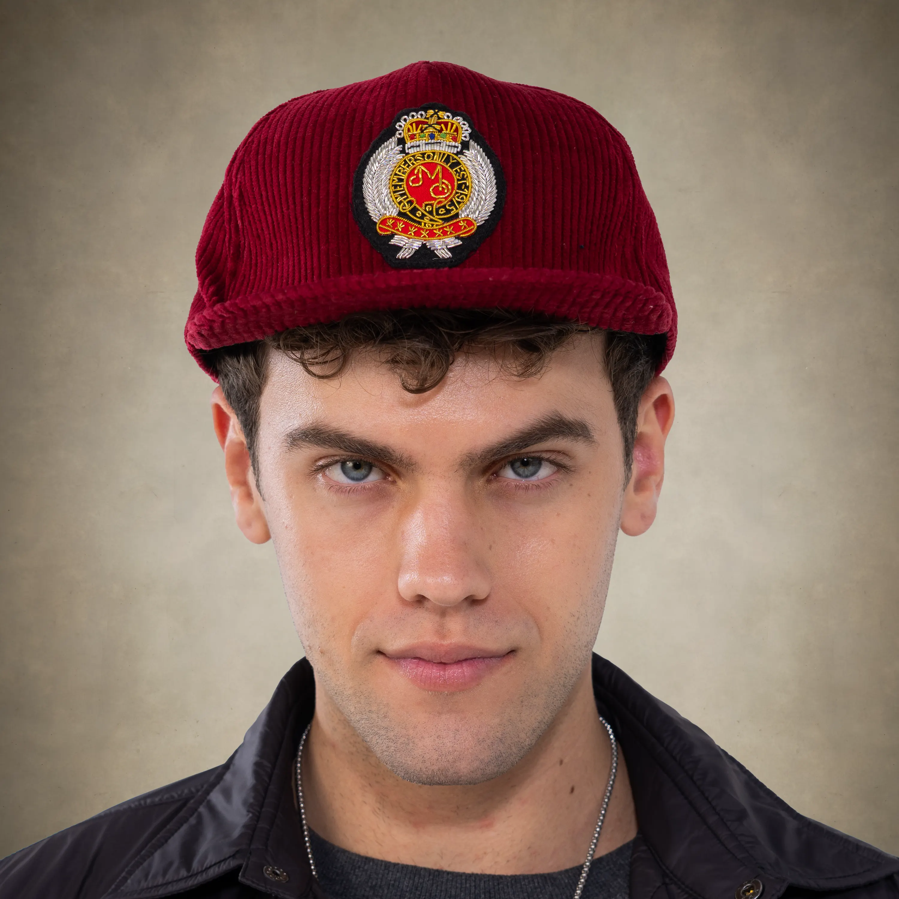 Corduroy Baseball Cap - Members Only Crest - Image 37