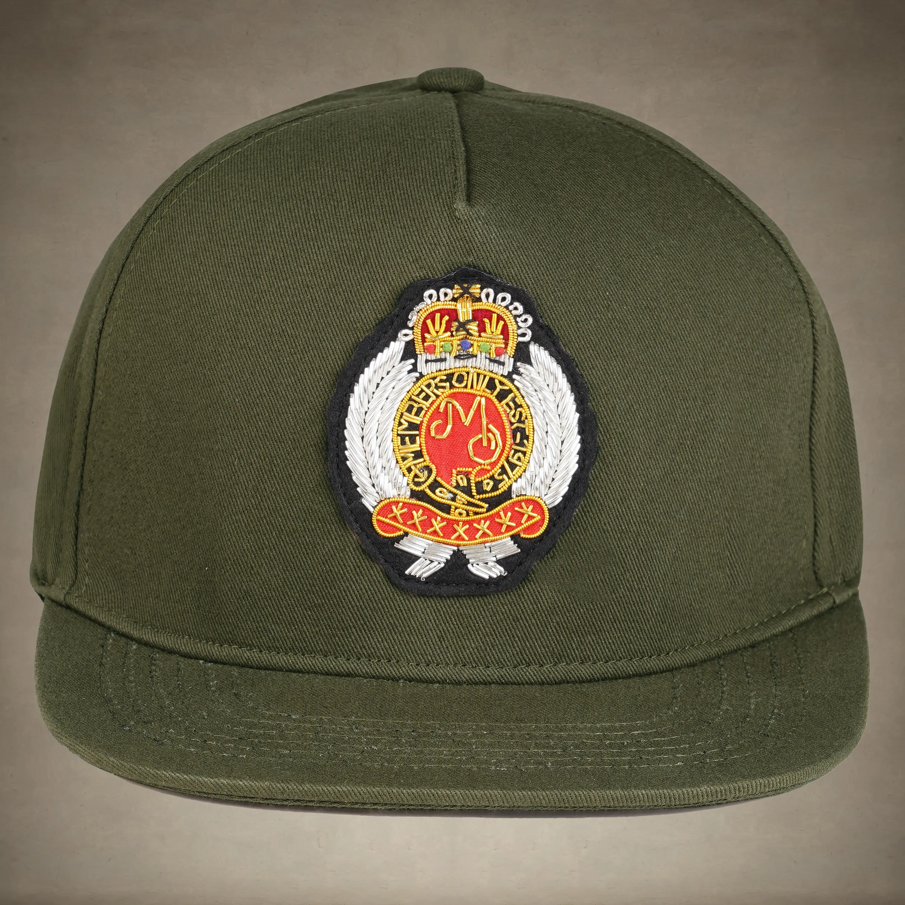 Twill Baseball Cap - Members Only Crest - Image 10