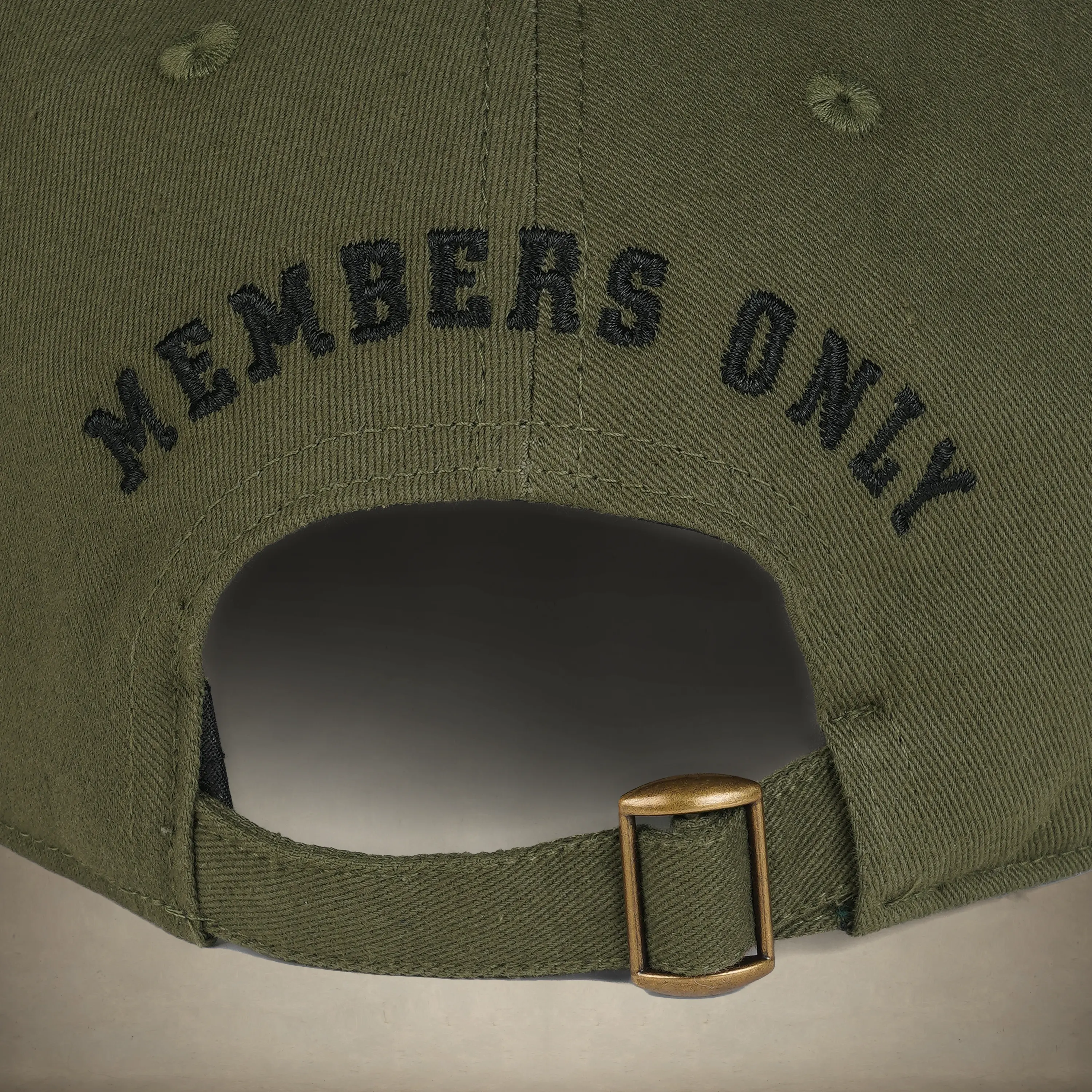 Twill Baseball Cap - Members Only Crest - Image 13