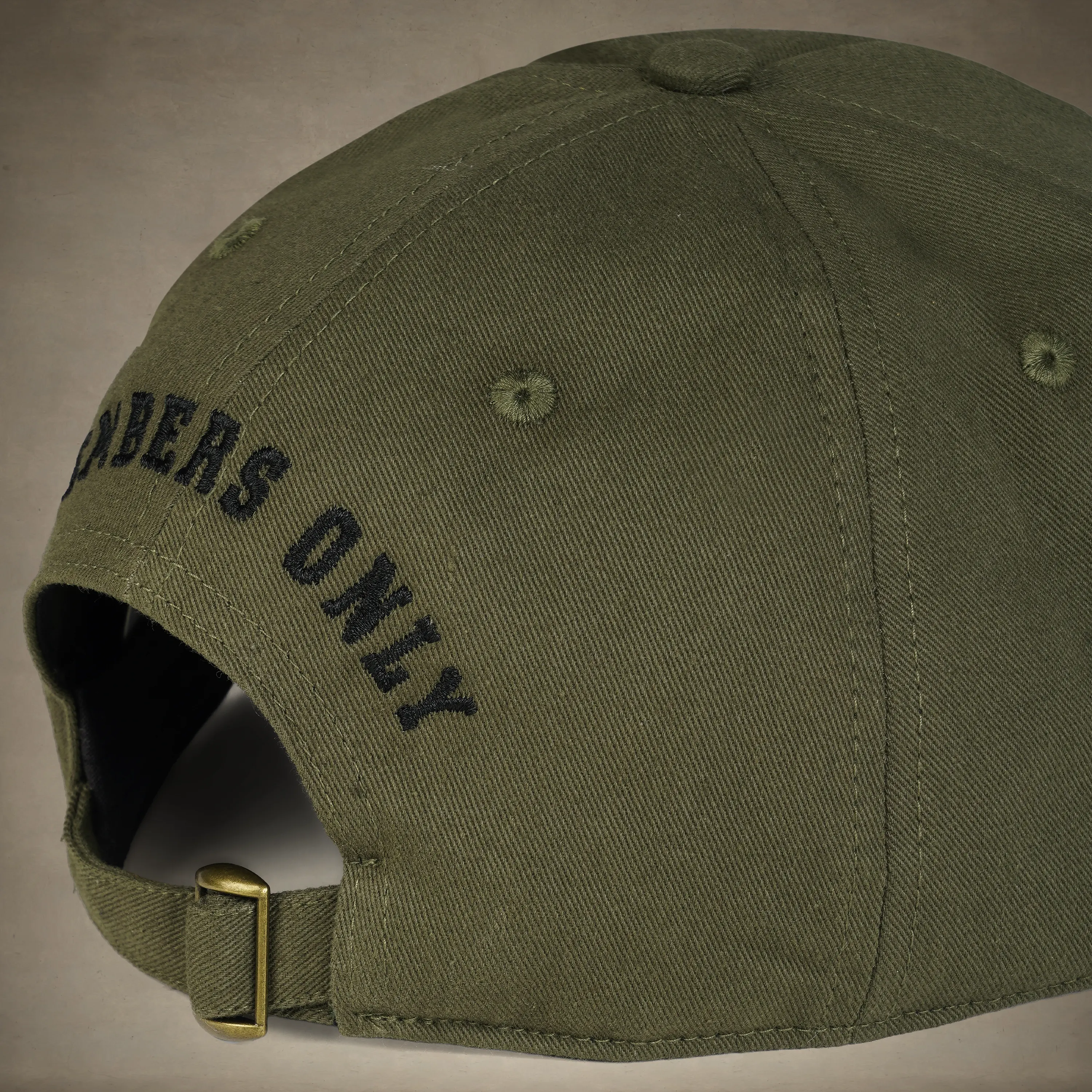 Twill Baseball Cap - Members Only Crest - Image 16