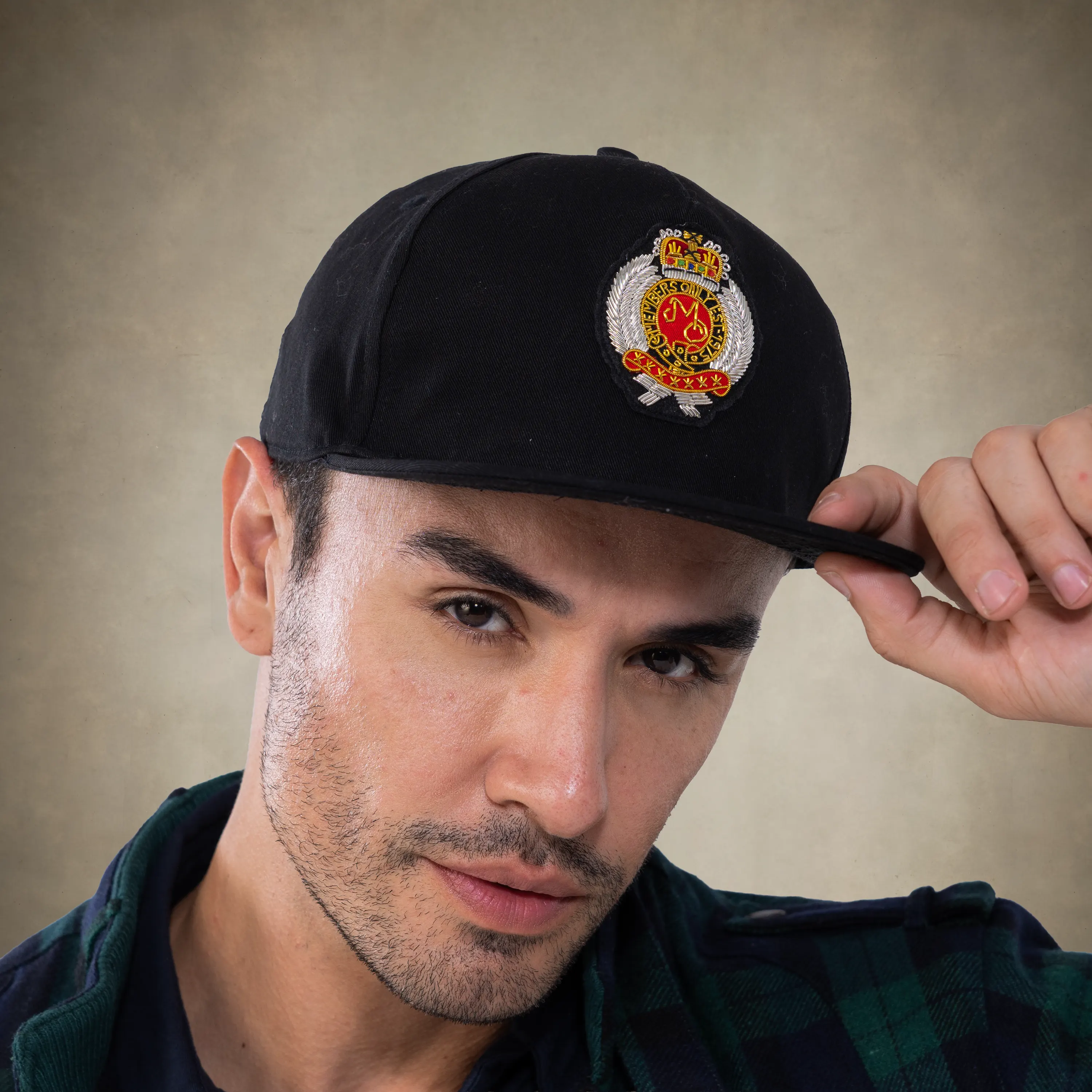 Twill Baseball Cap - Members Only Crest - Image 18