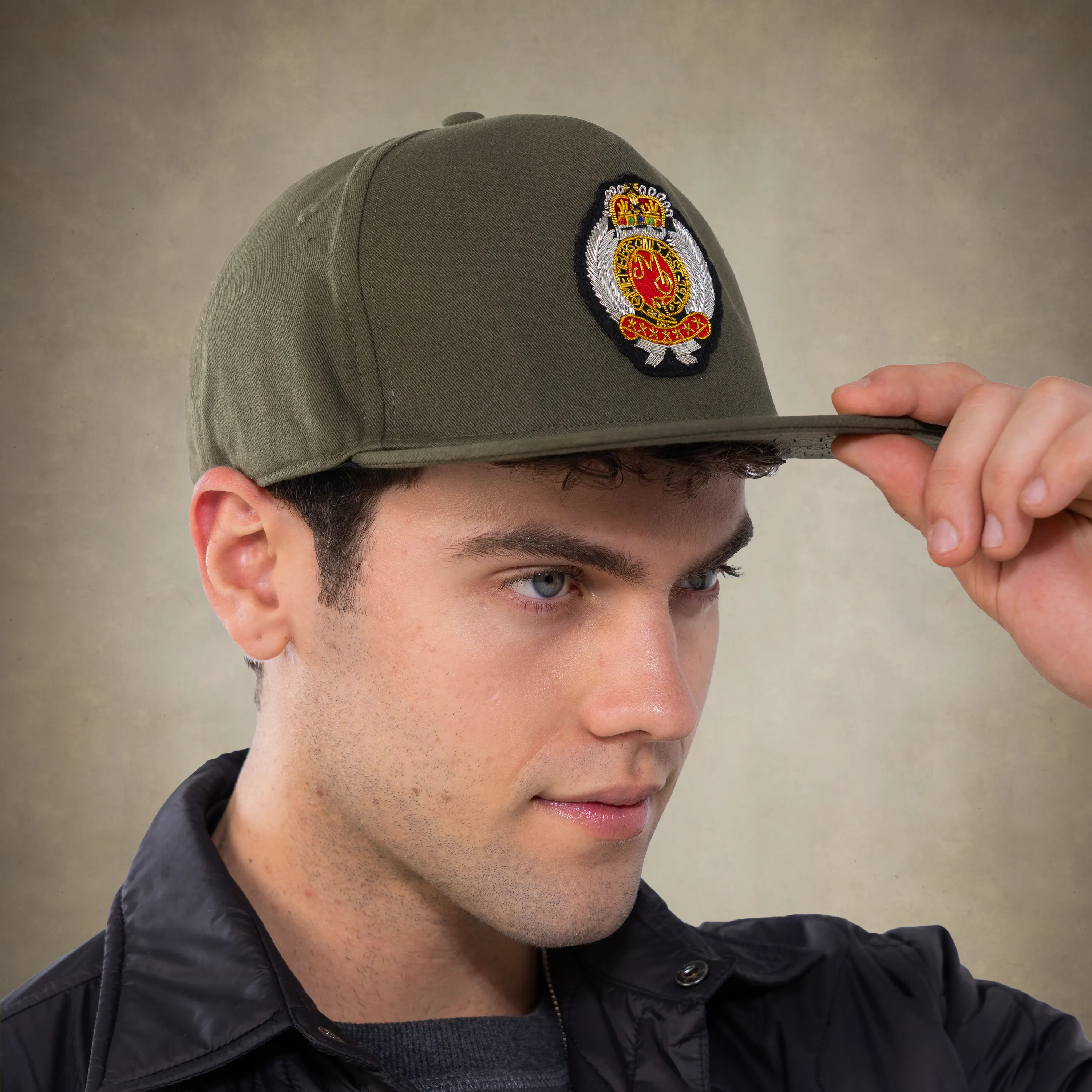 Twill Baseball Cap - Members Only Crest - Image 21