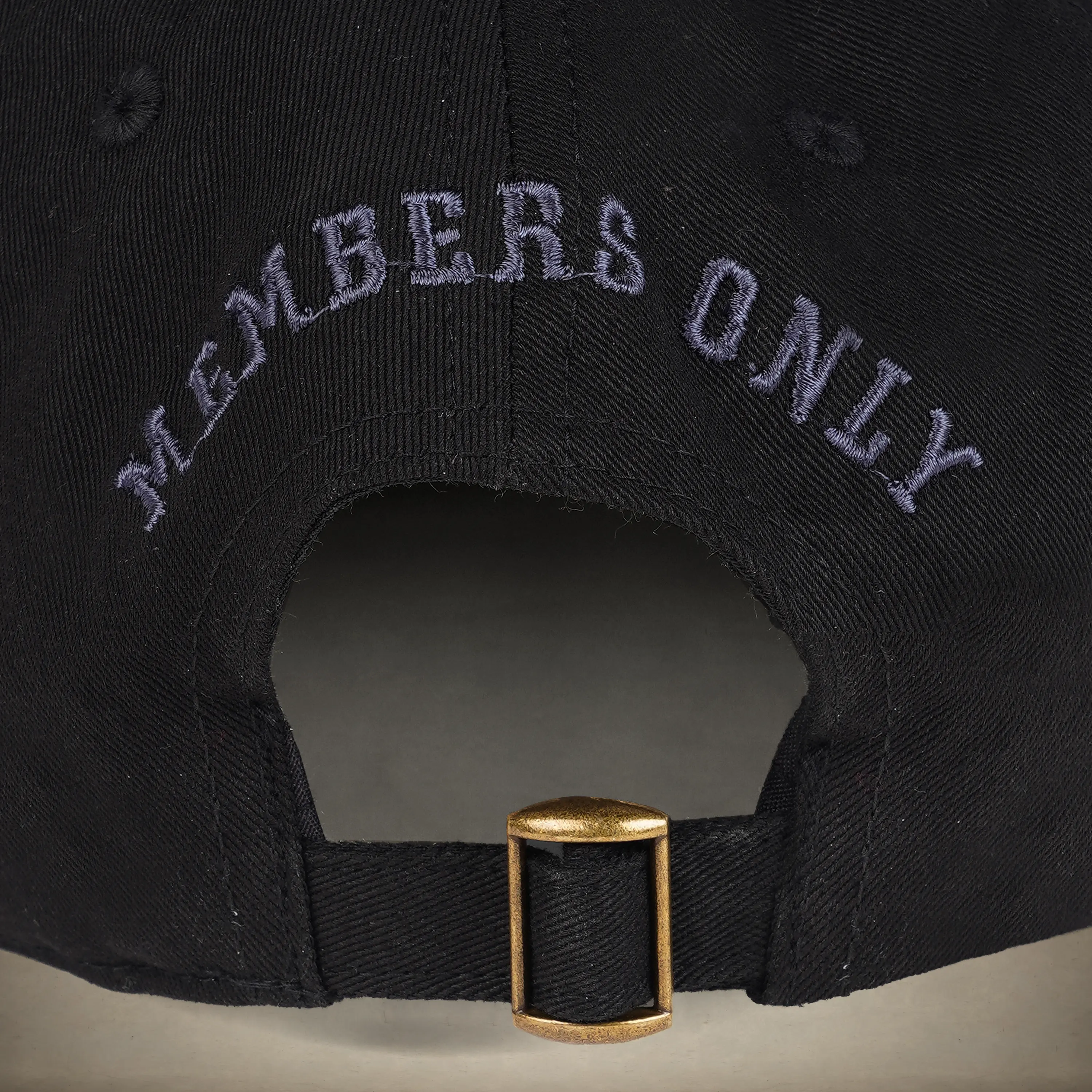 Twill Baseball Cap - Members Only Crest - Image 7