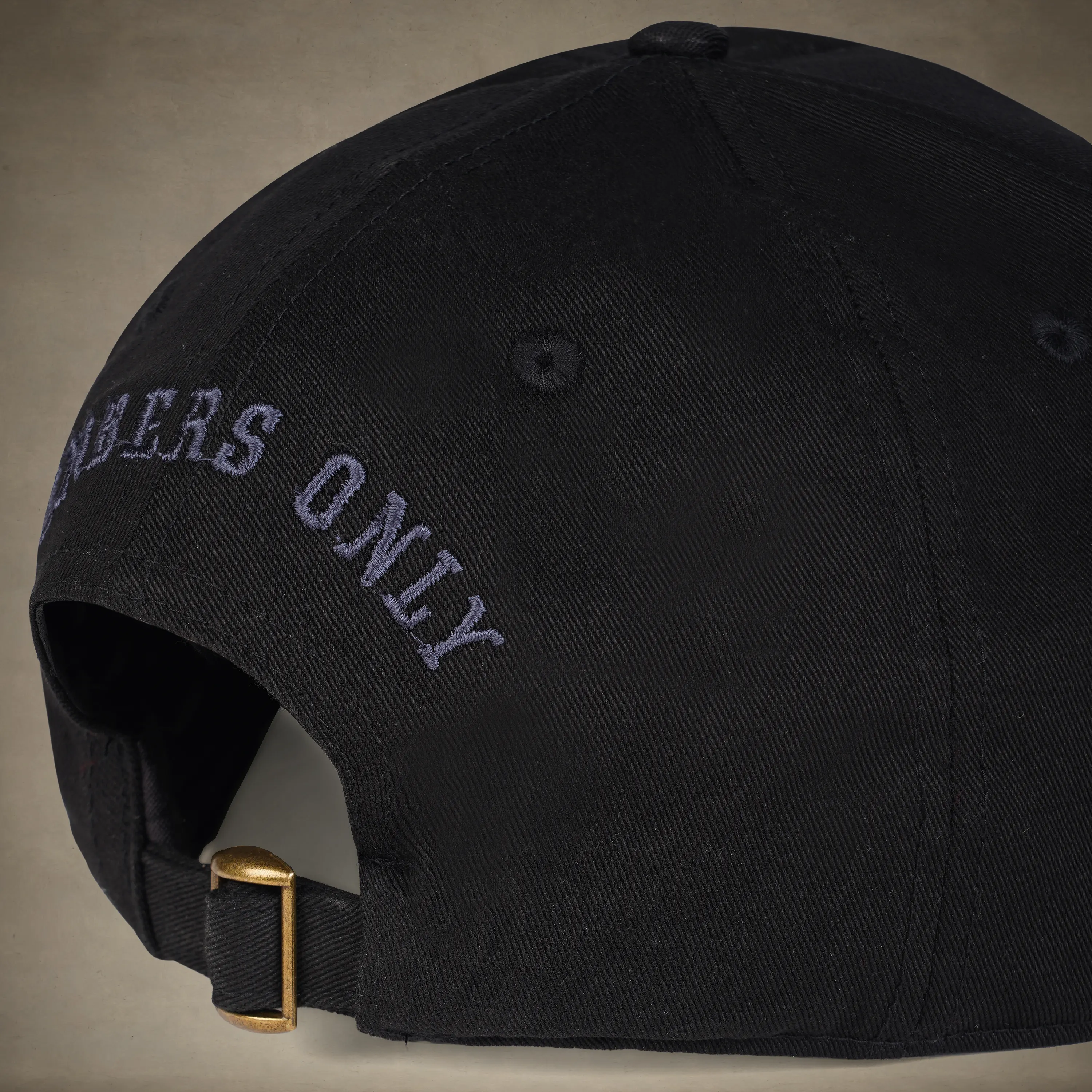 Twill Baseball Cap - Members Only Crest - Image 9