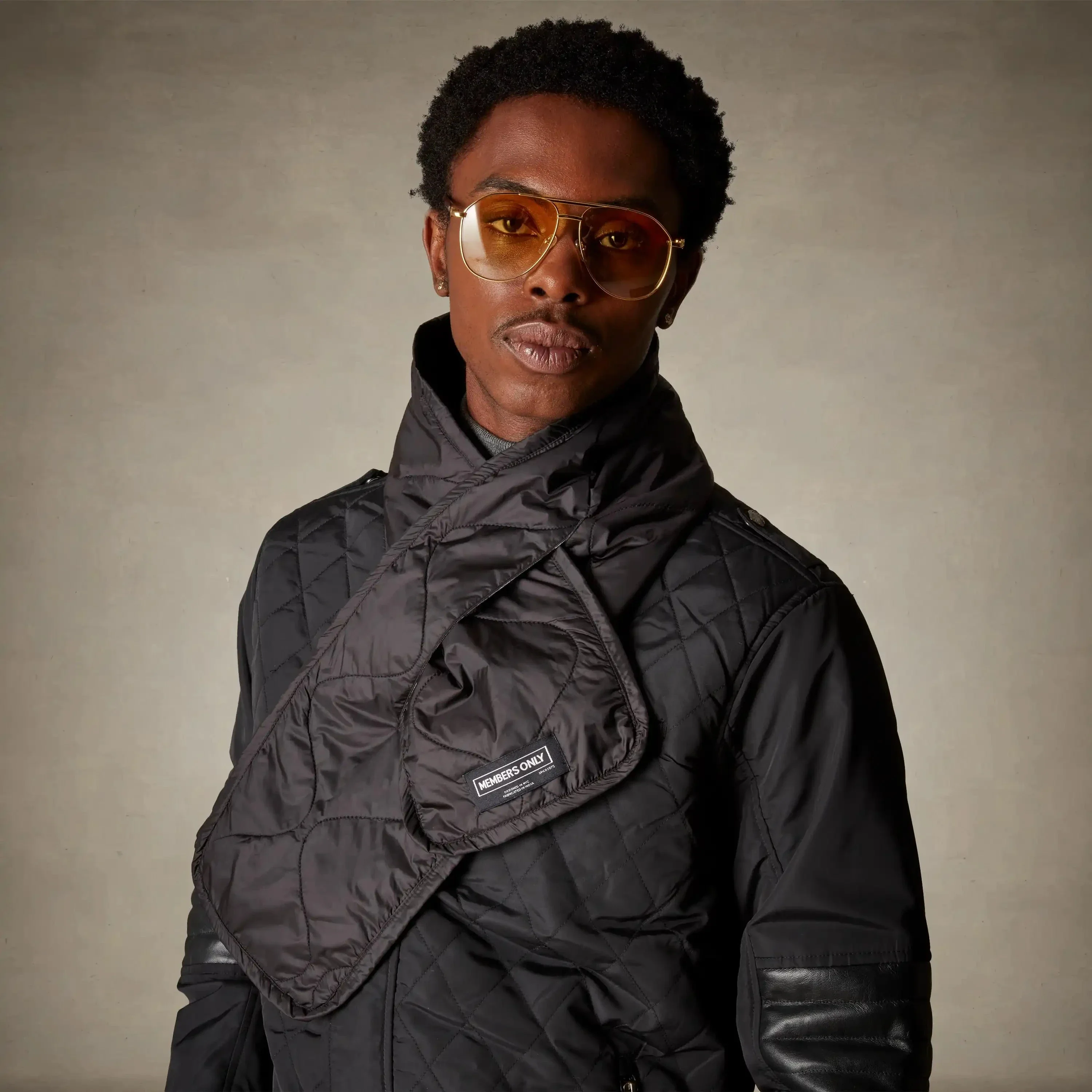 Members Only Quilted Scarf - Image 35