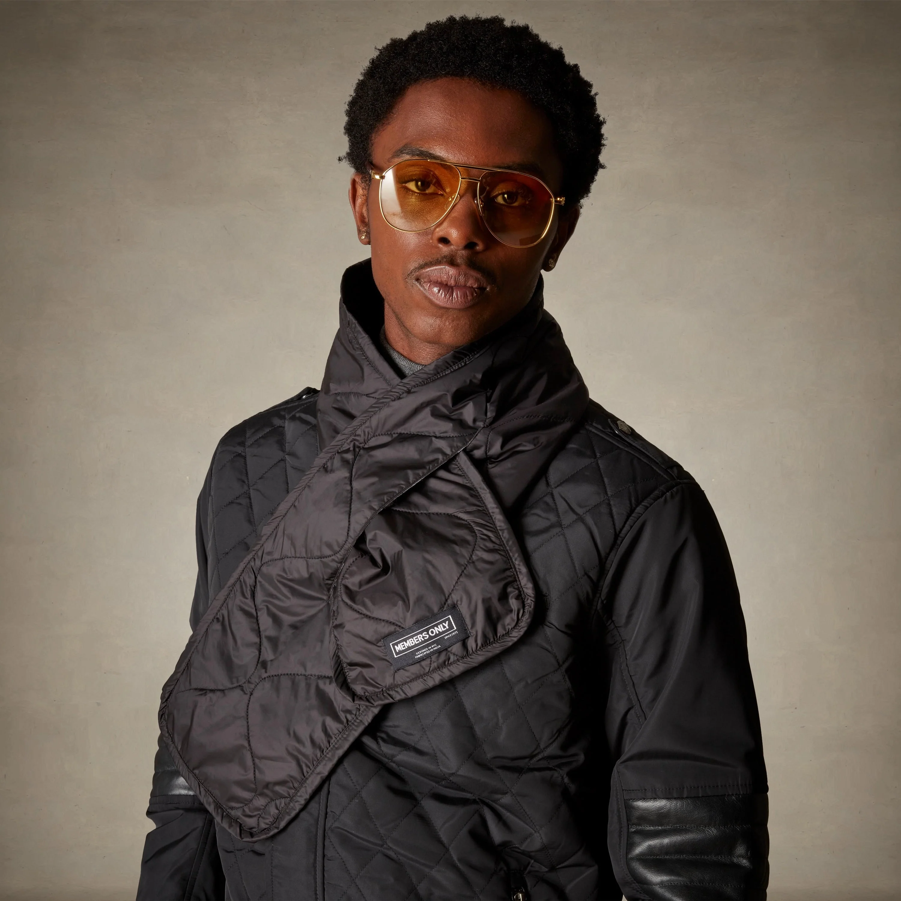 Members Only Quilted Scarf - Image 5