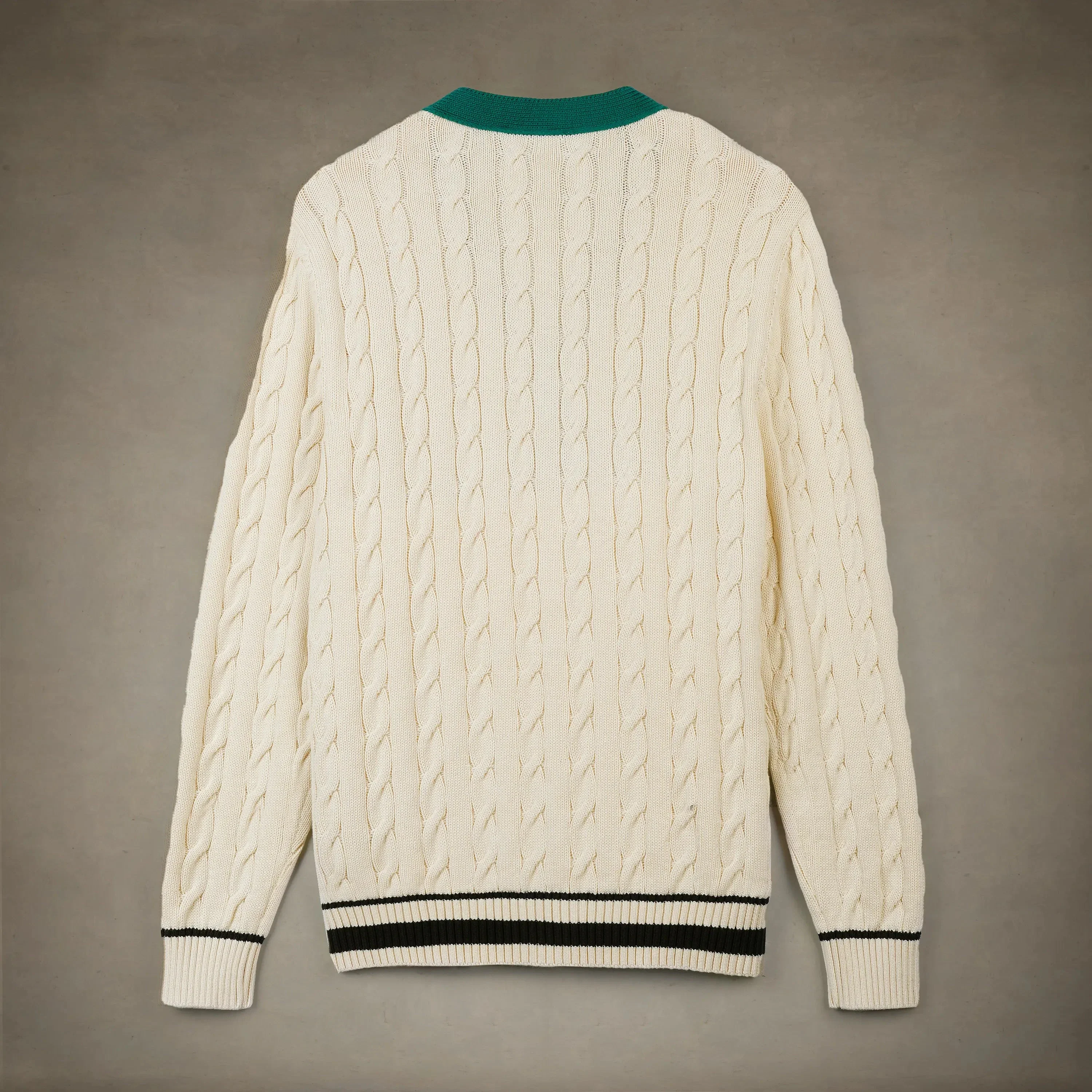 Men's Cable Knit Cardigan - Image 10