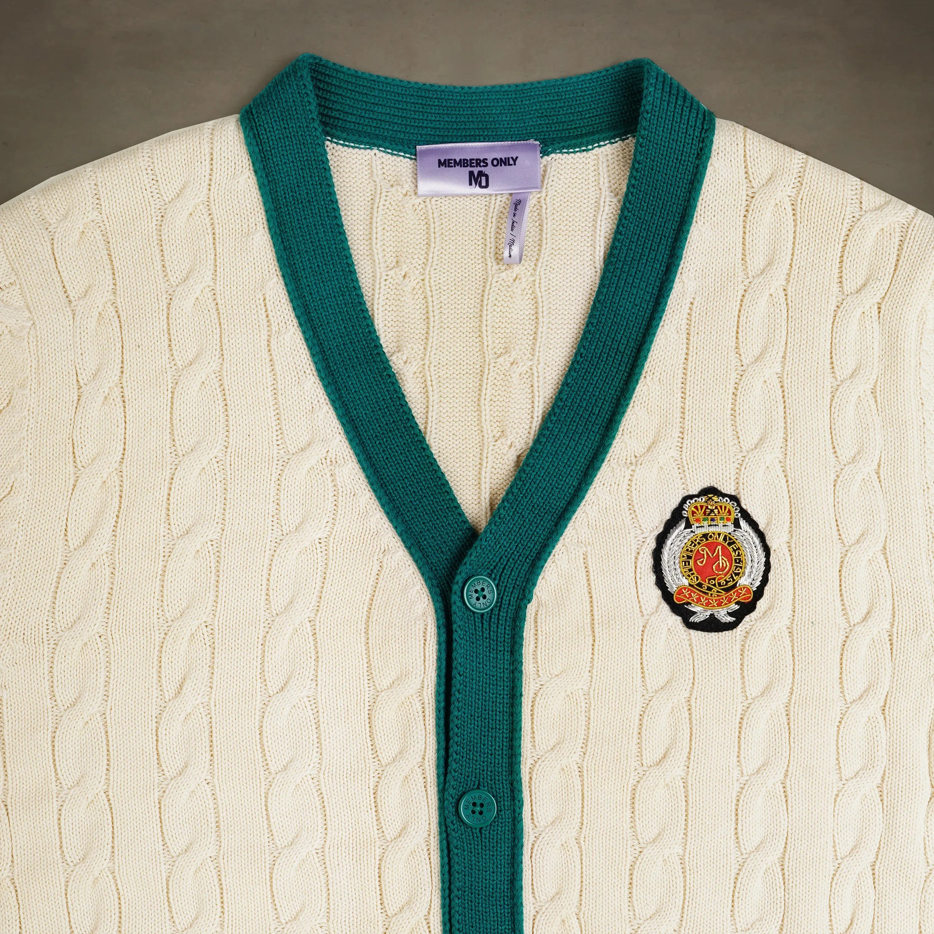 Men's Cable Knit Cardigan - Image 9