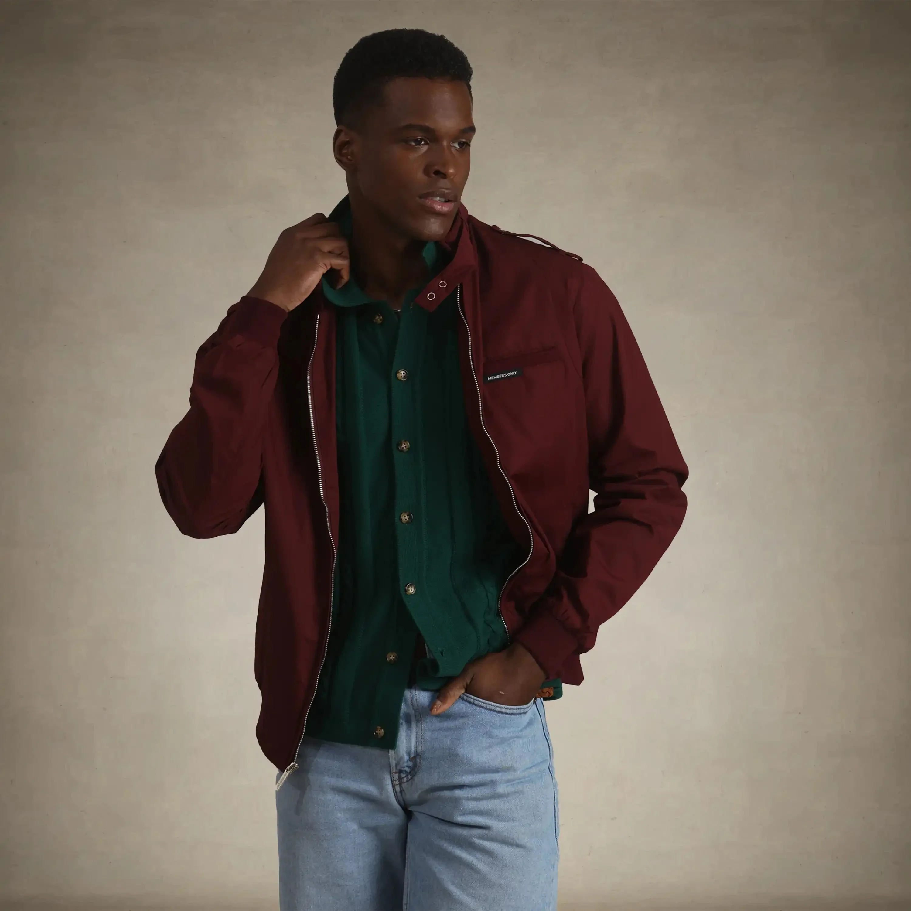 Men's Classic Iconic Racer Jacket - Image 11