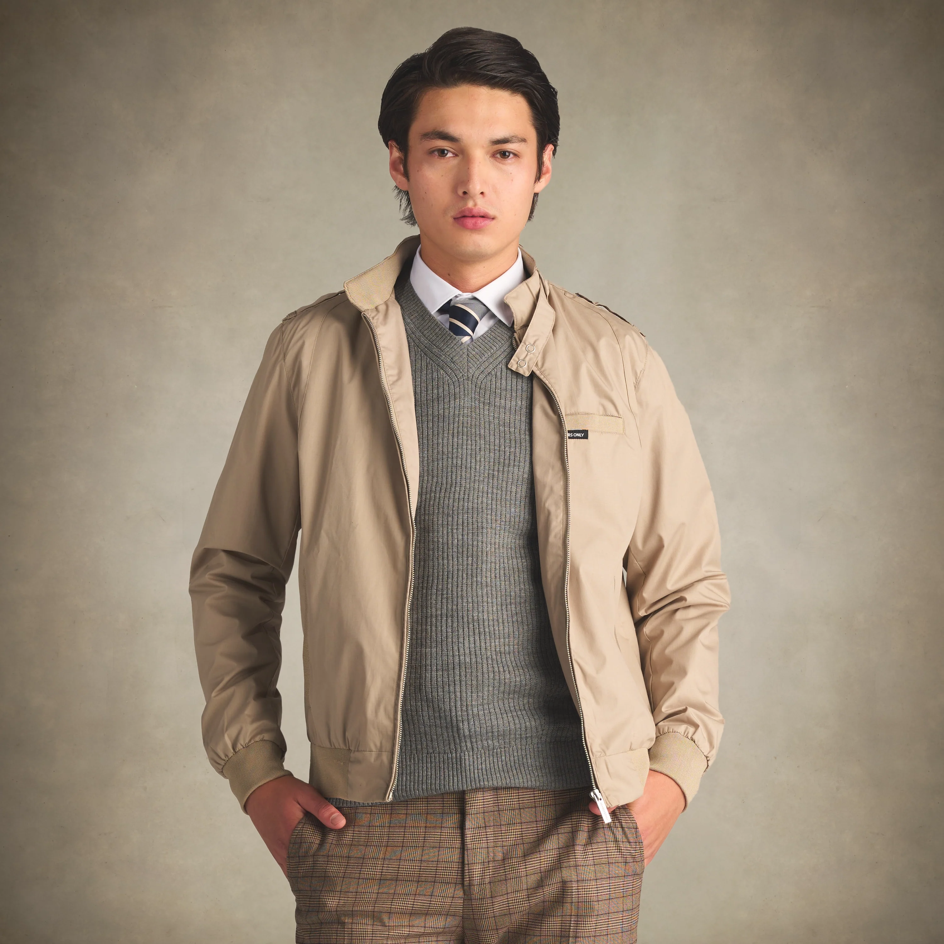 Men's Classic Iconic Racer Jacket - Image 129