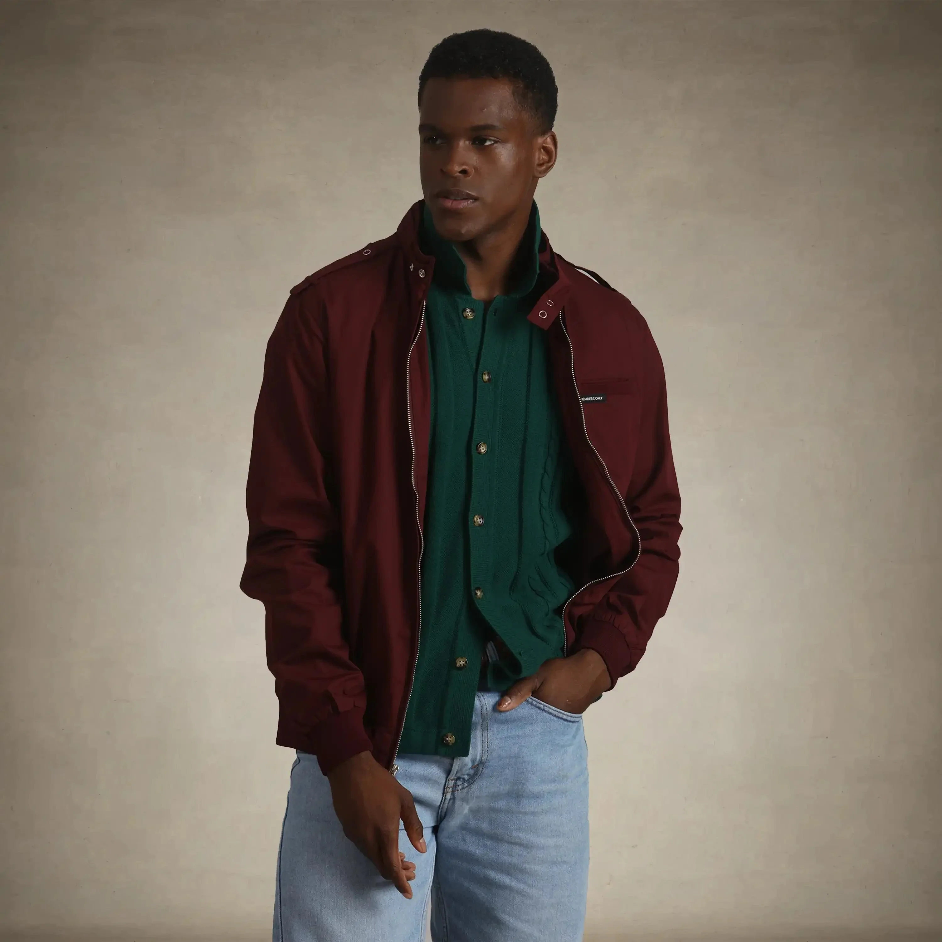 Men's Classic Iconic Racer Jacket - Image 13