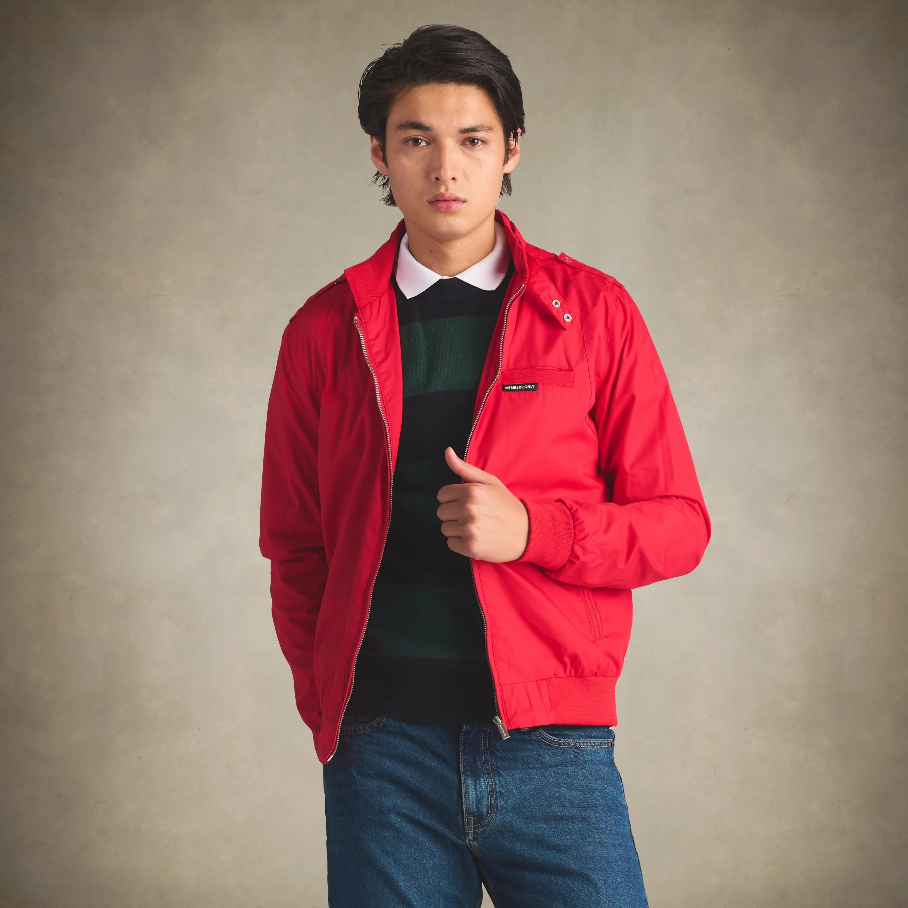 Men's Classic Iconic Racer Jacket - Image 145