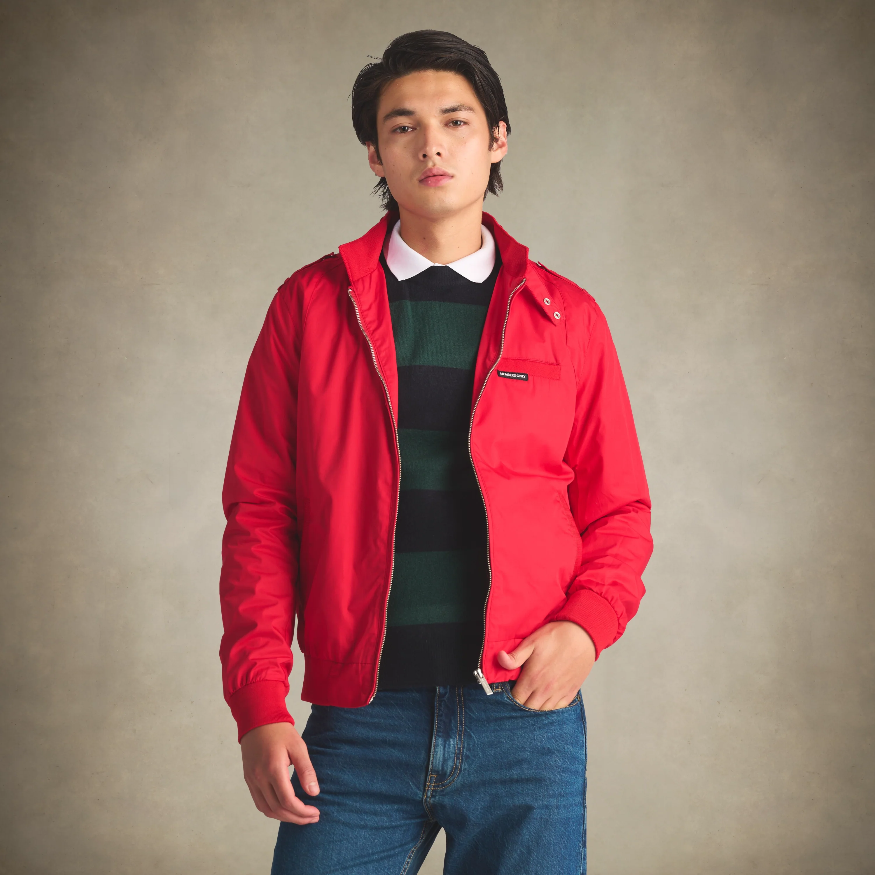 Men's Classic Iconic Racer Jacket - Image 146