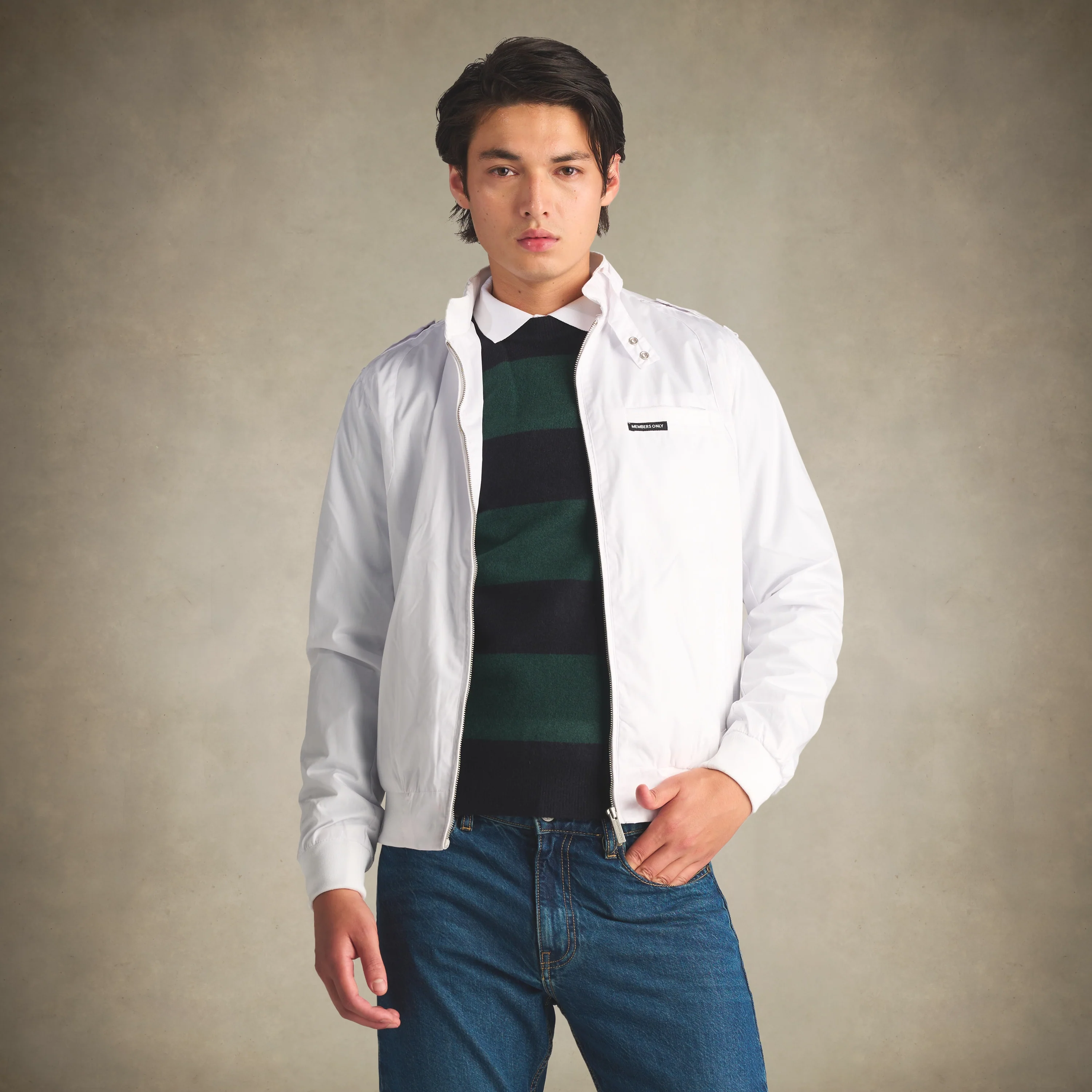 Men's Classic Iconic Racer Jacket - Image 156