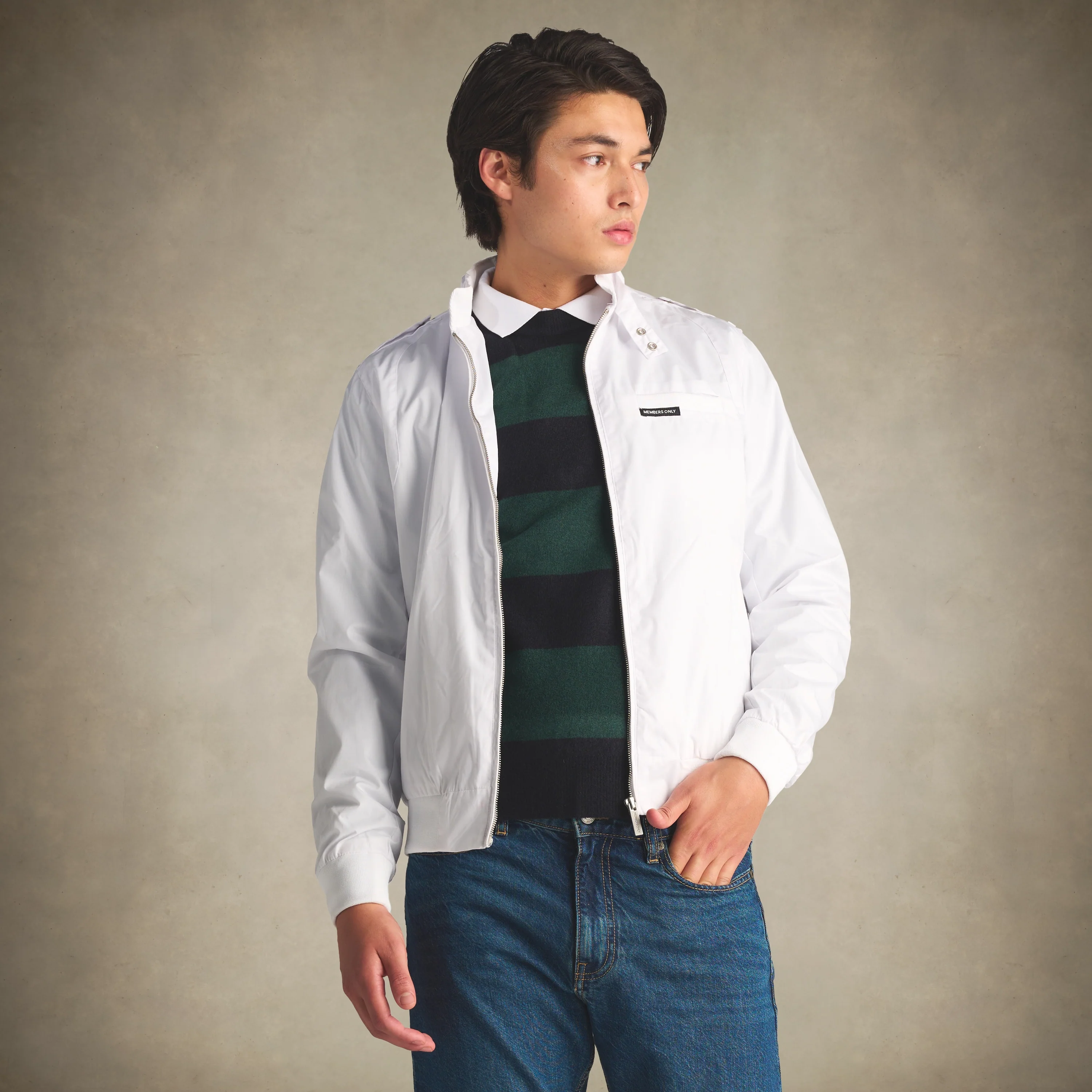 Men's Classic Iconic Racer Jacket - Image 158