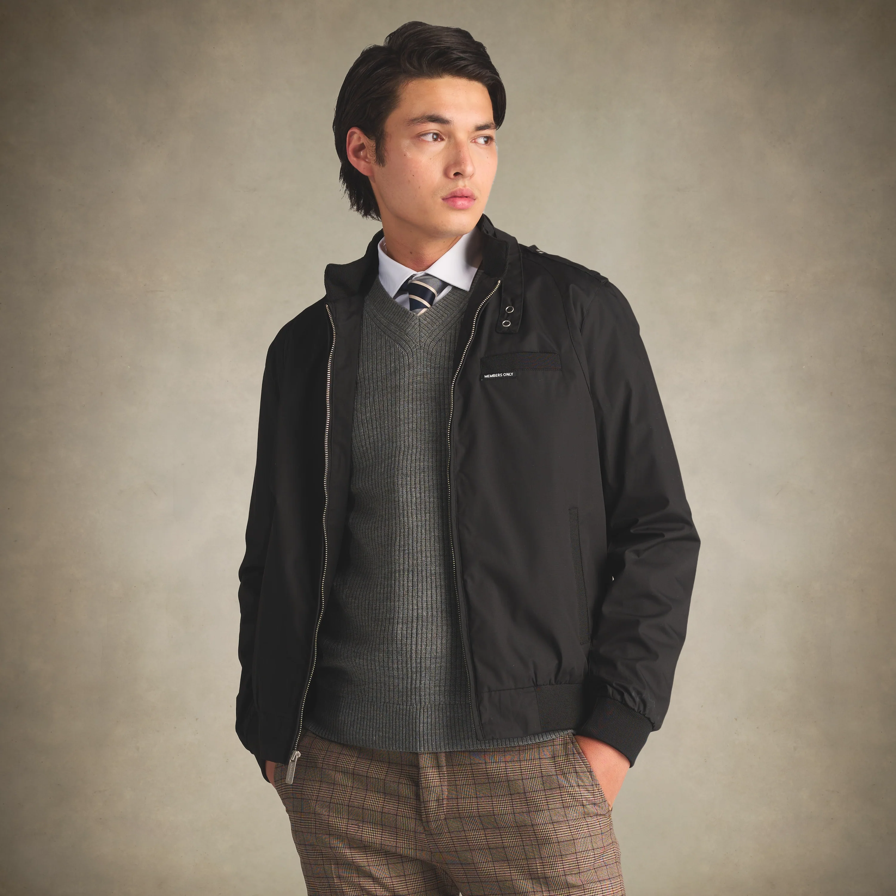 Men's Classic Iconic Racer Jacket - Image 162