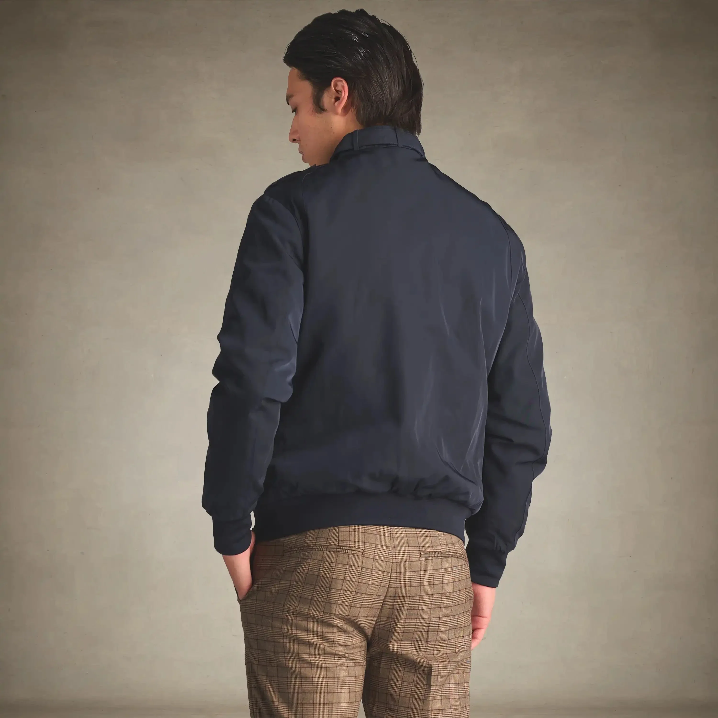 Men's Iconic Racer Quilted Lining Jacket - Image 15