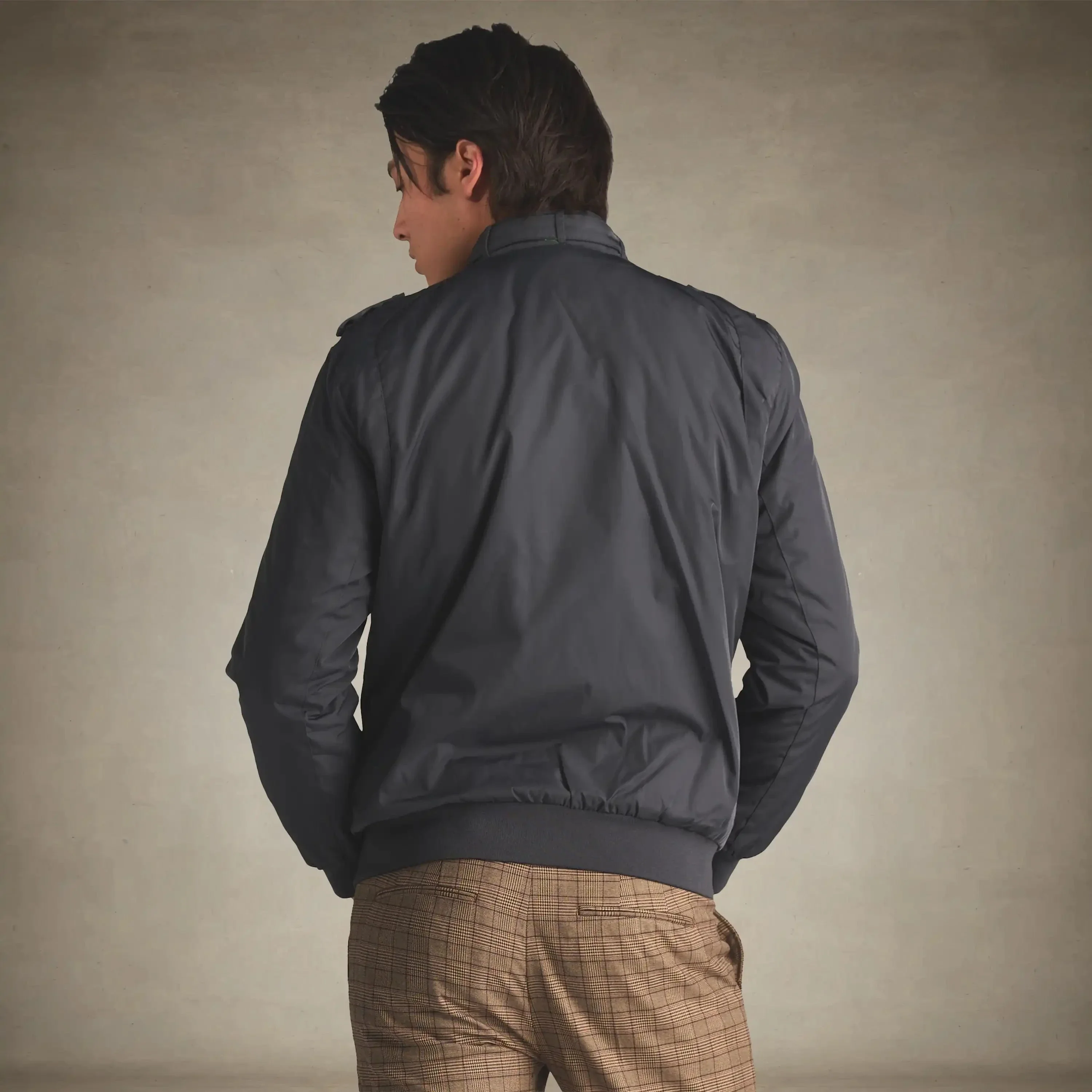 Men's Iconic Racer Quilted Lining Jacket - Image 41